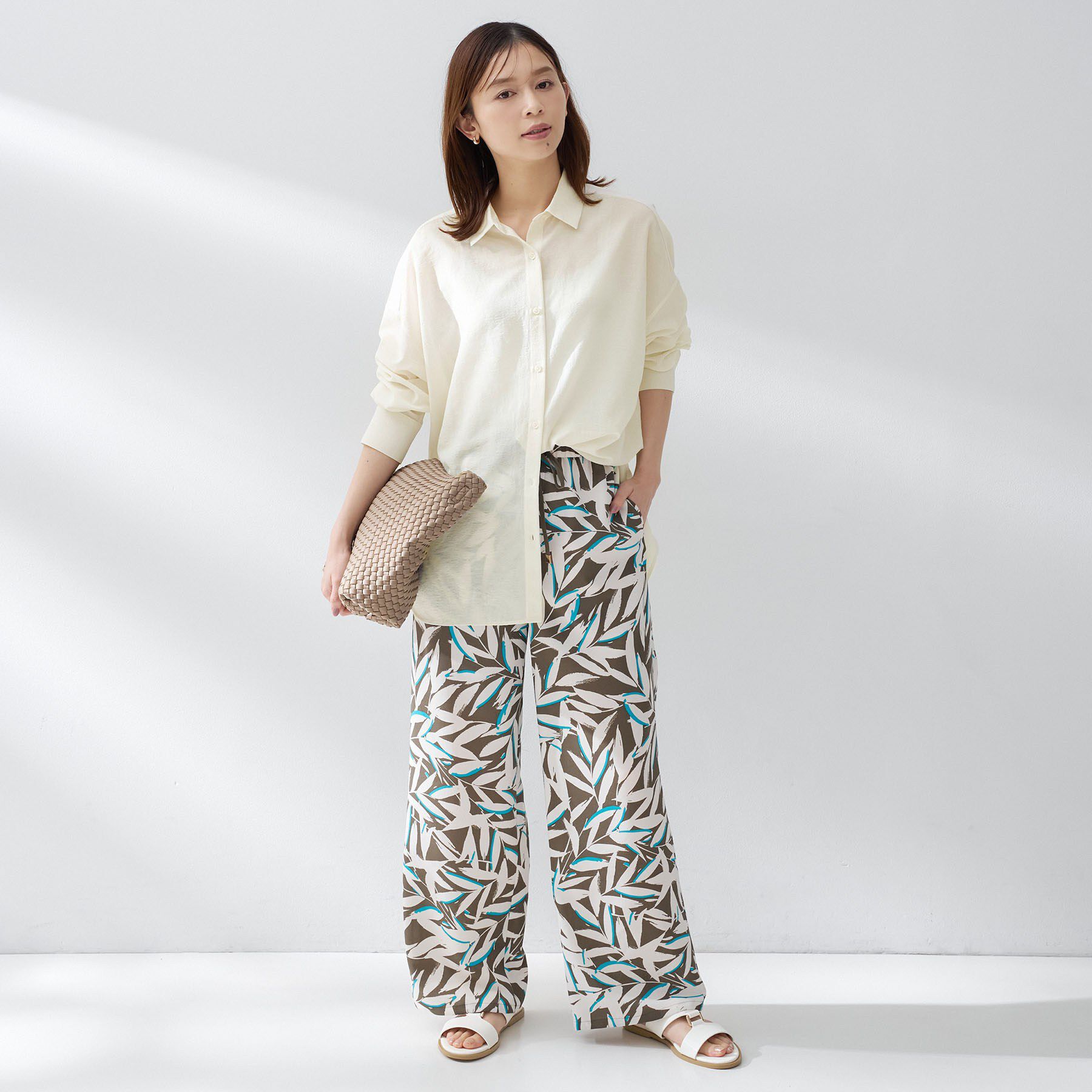 UNTITLED「カシュクールデザインシャツ」|シャツ・ブラウス|