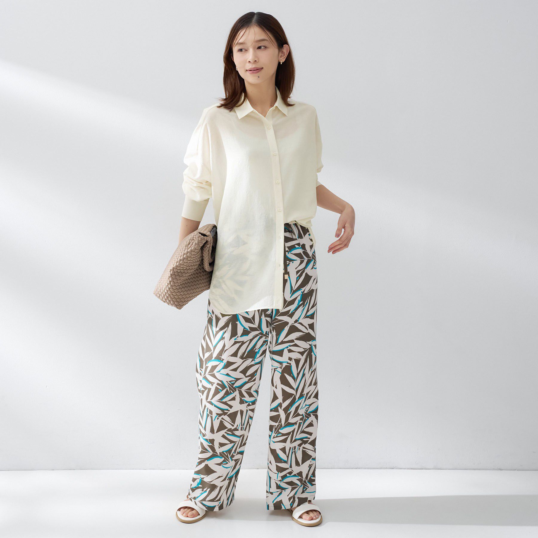 UNTITLED「カシュクールデザインシャツ」|シャツ・ブラウス|