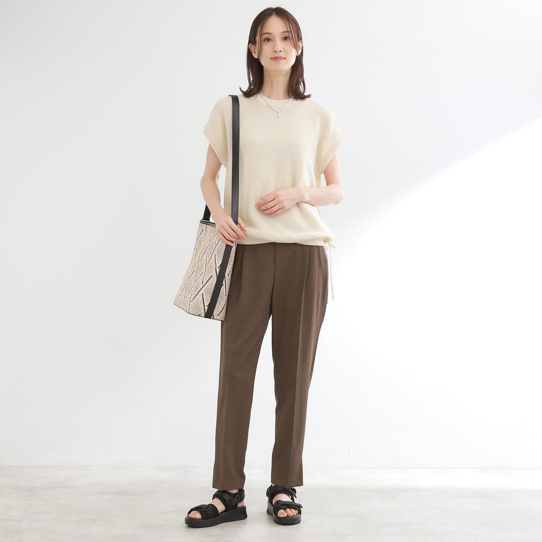 Reflect「【マシンウォッシュ可】センタープレスリラクシーイージーパンツ」|その他|