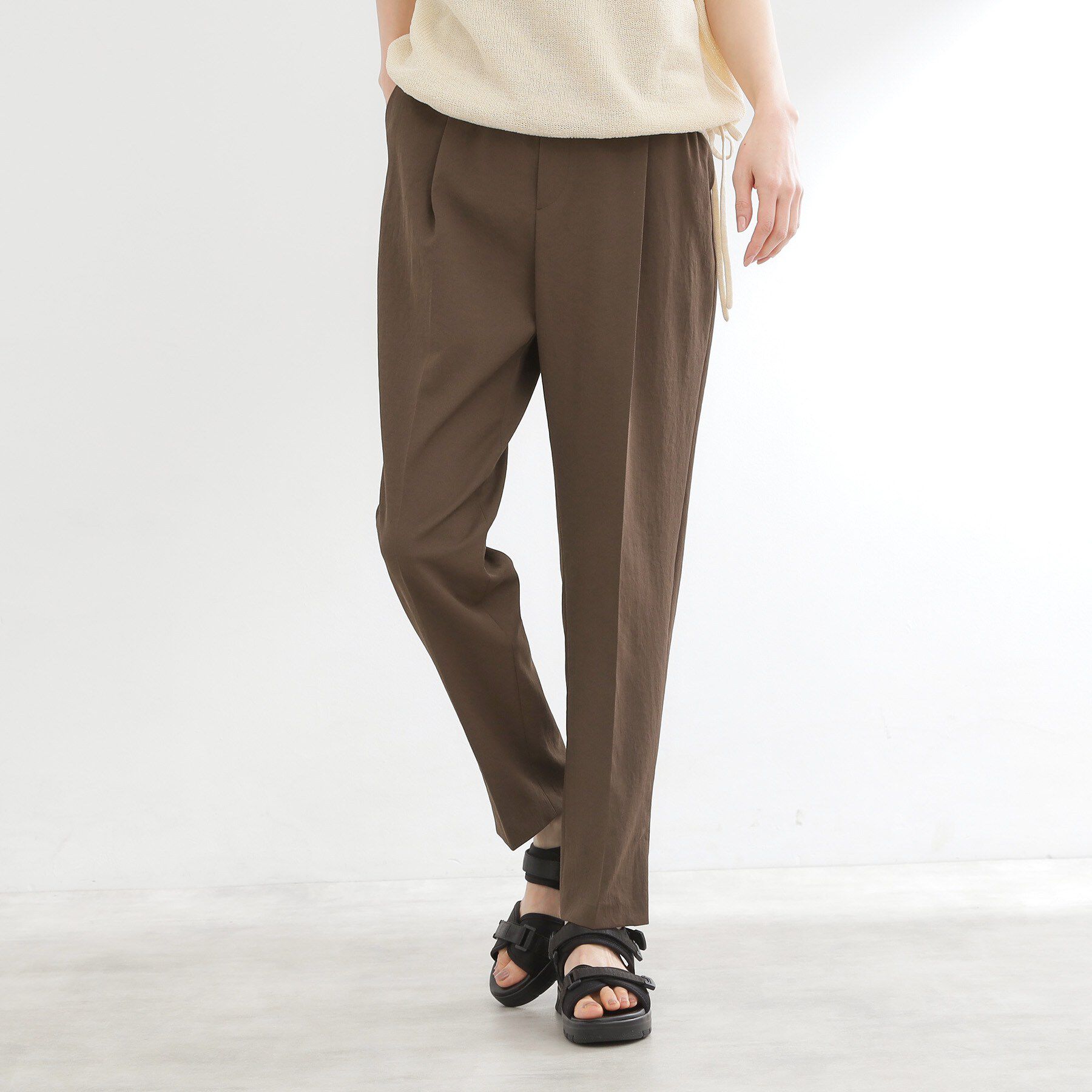 Reflect「【マシンウォッシュ可】センタープレスリラクシーイージーパンツ」|その他|