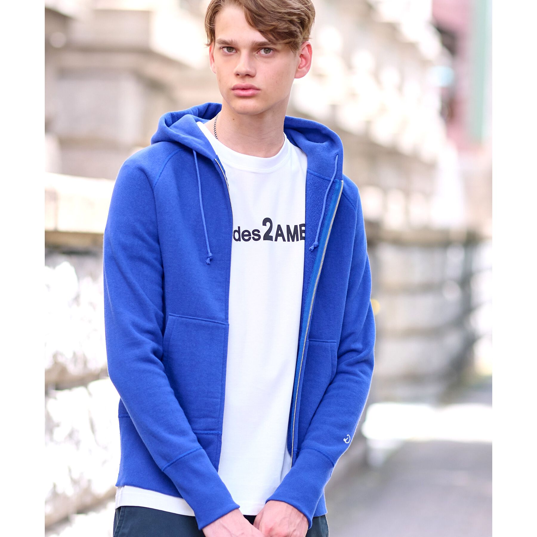 DRESSTERIOR「【ベストセラー】デキシー吊裏毛ジップアップパーカ」|パーカー|