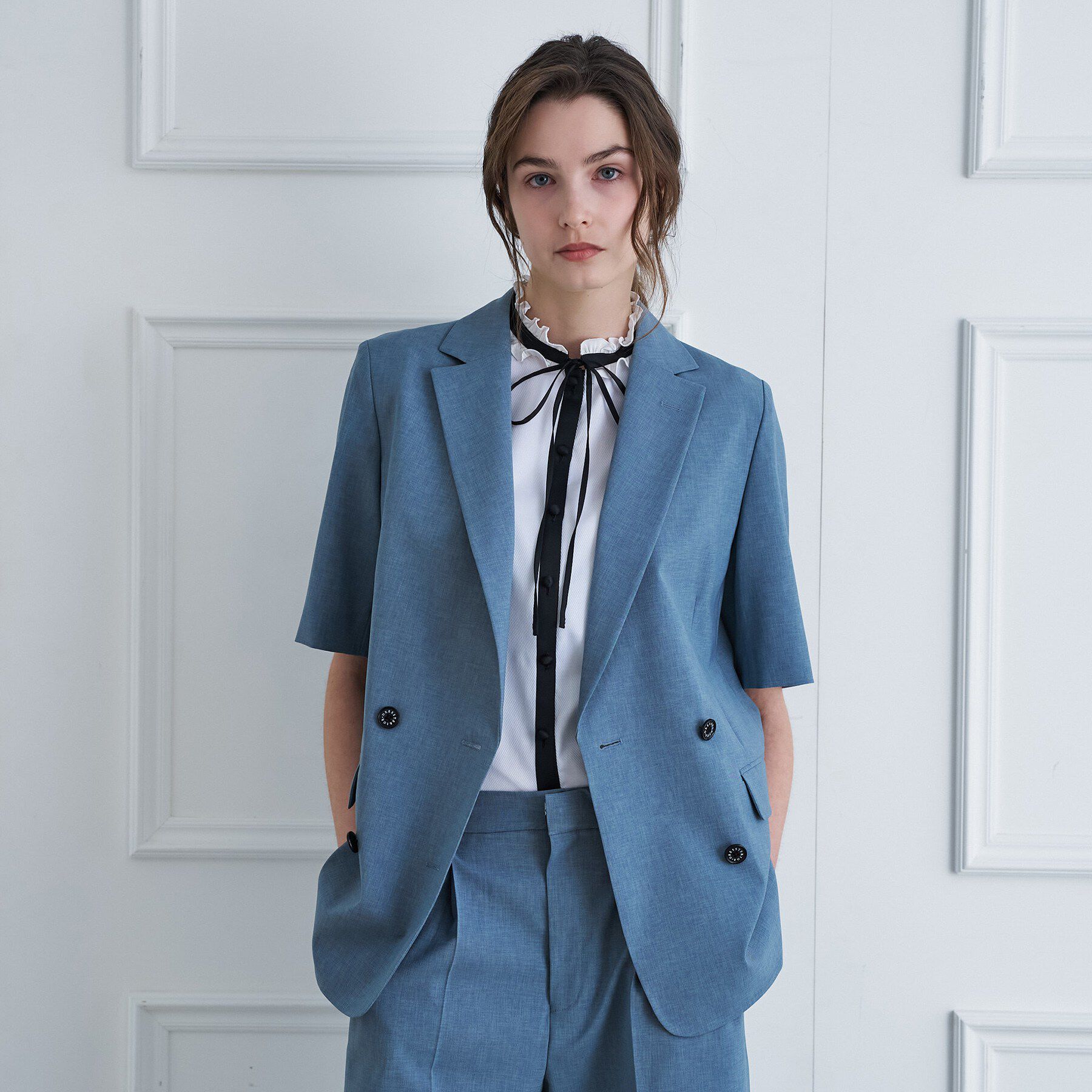 DRESSTERIOR「【otonaMUSE5月号掲載/セットアップ可】ウォッシャブルイージーサマージャケット」|テーラードジャケット|