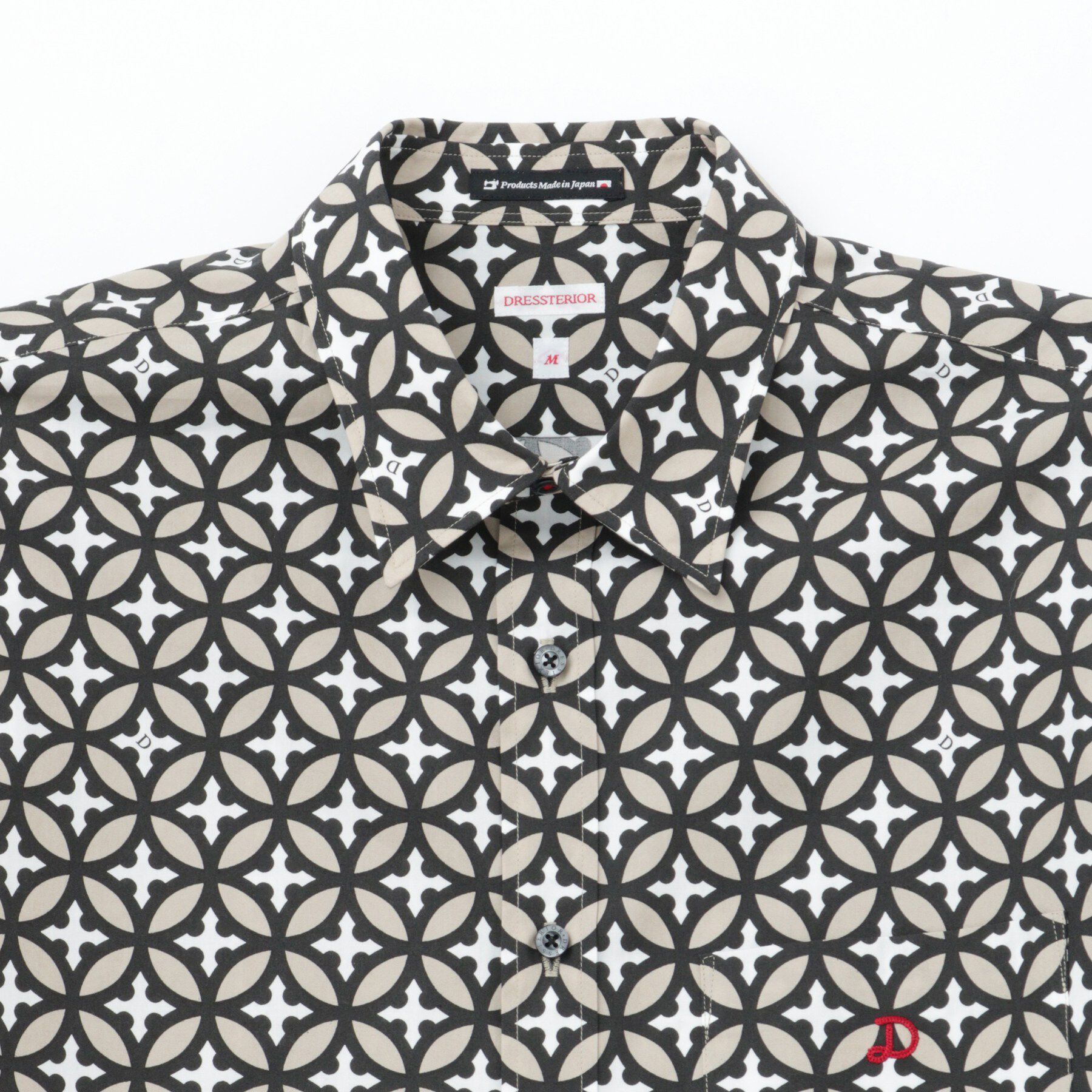 DRESSTERIOR「オーバーラップサークル シャツ」|シャツ・ブラウス|