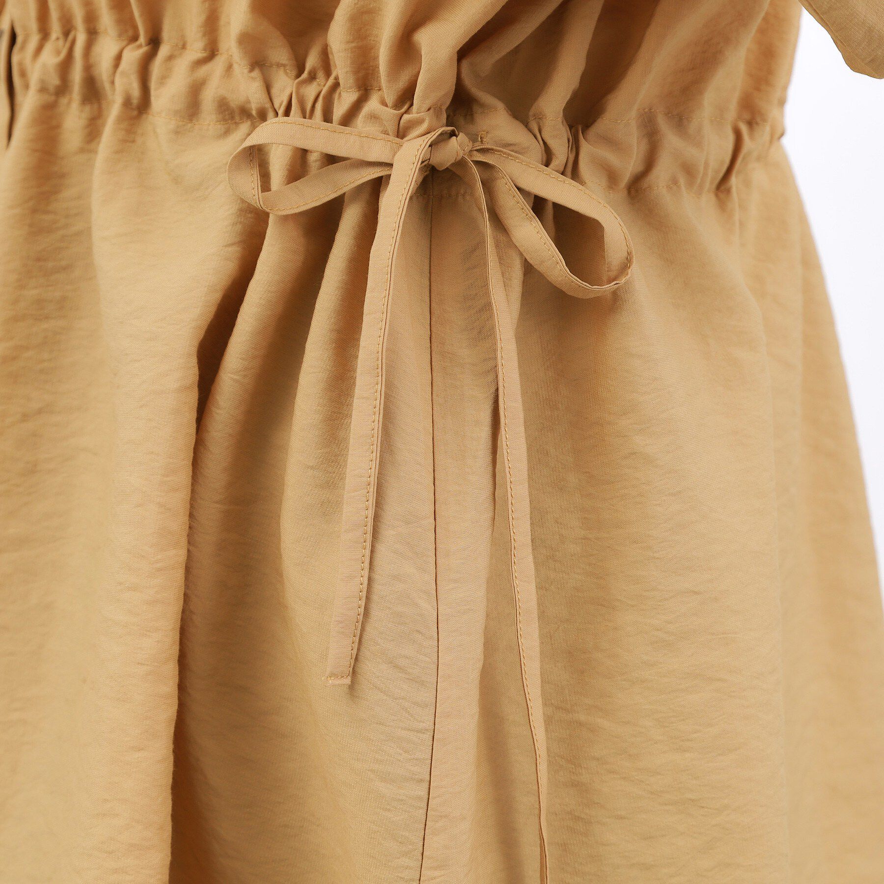 grove「【貴島明日香さん着用/体型カバー】洗えるシアーサファリシャツジャケット」|シャツ・ブラウス|