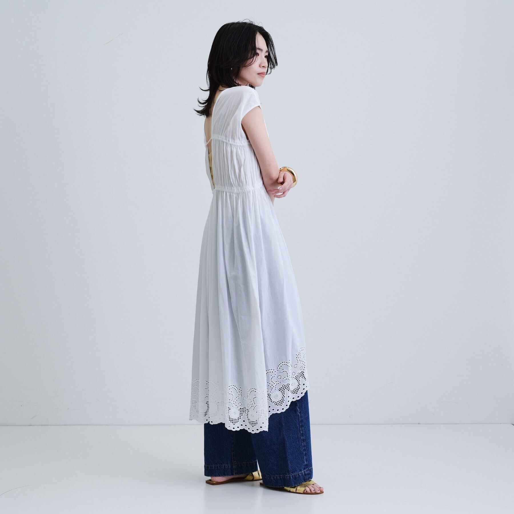 GALLEST「コットンレースワンピース」|ワンピース|