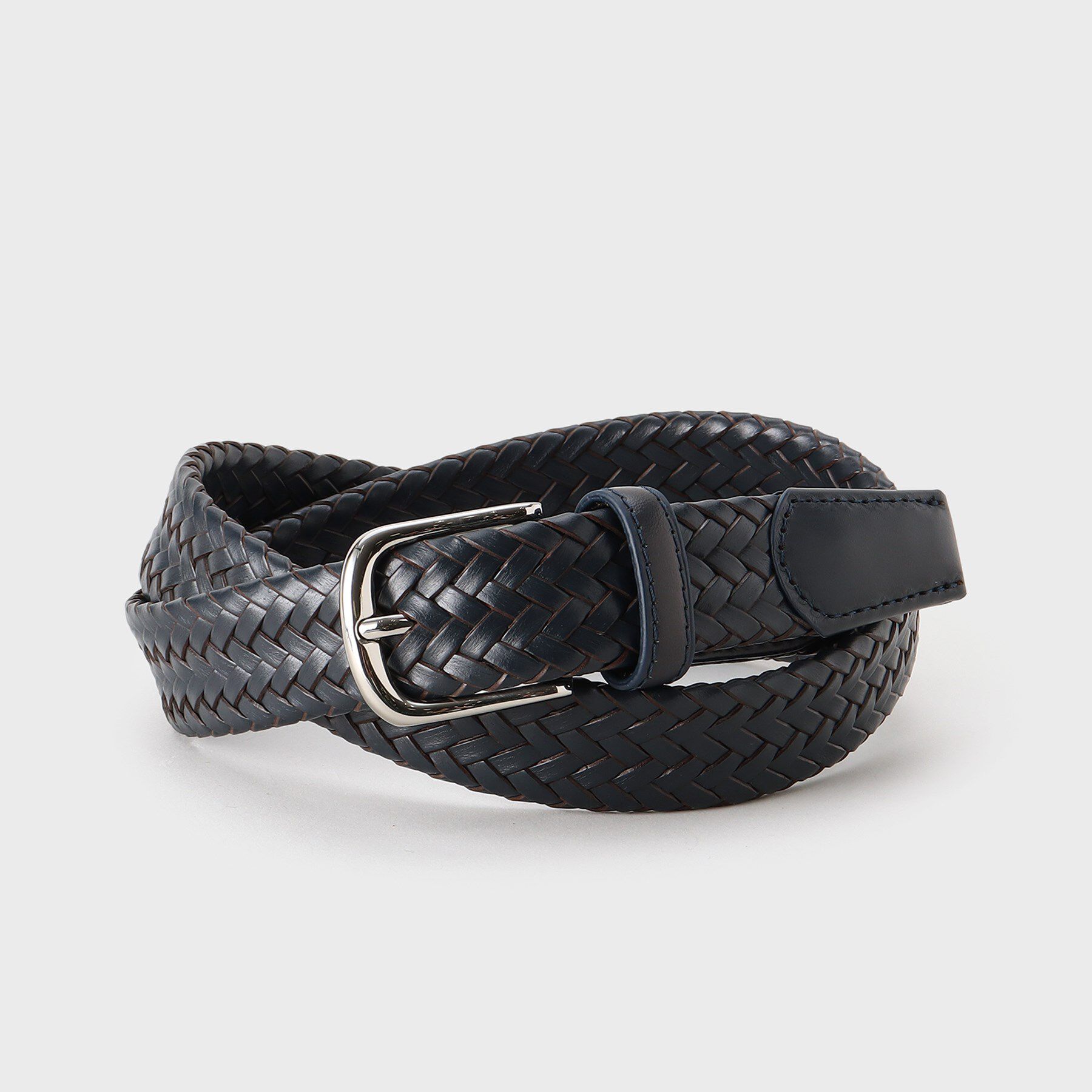 TAKEO KIKUCHI「【GIFT】レザーメッシュベルト」|ベルト|