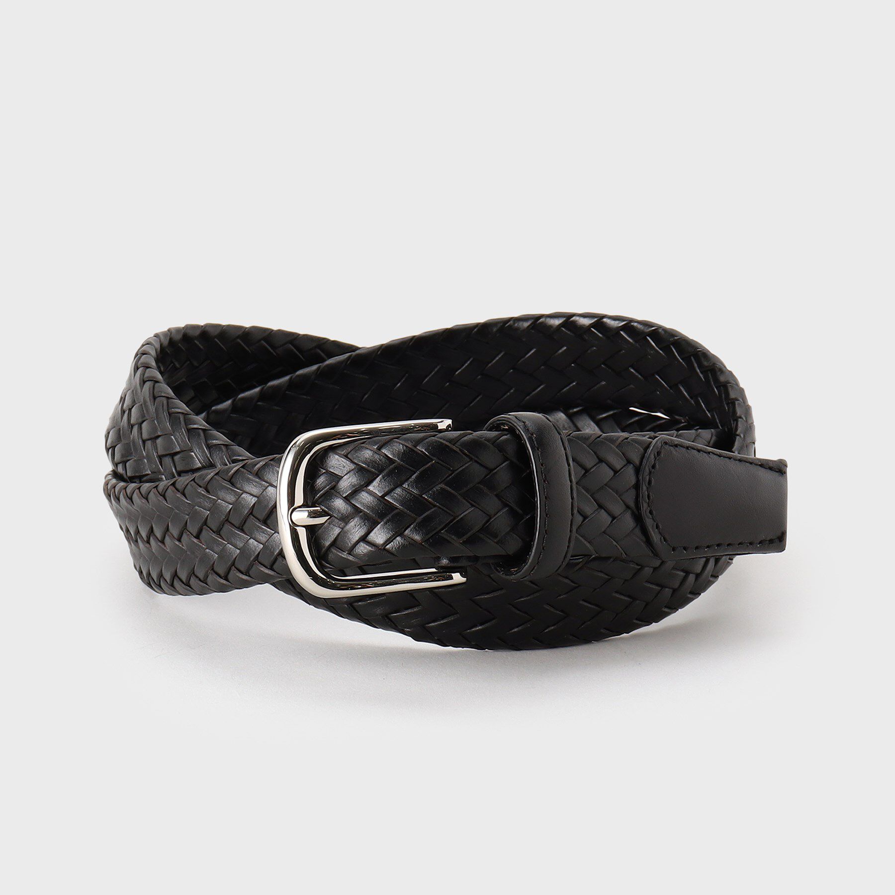 TAKEO KIKUCHI「【GIFT】レザーメッシュベルト」|ベルト|