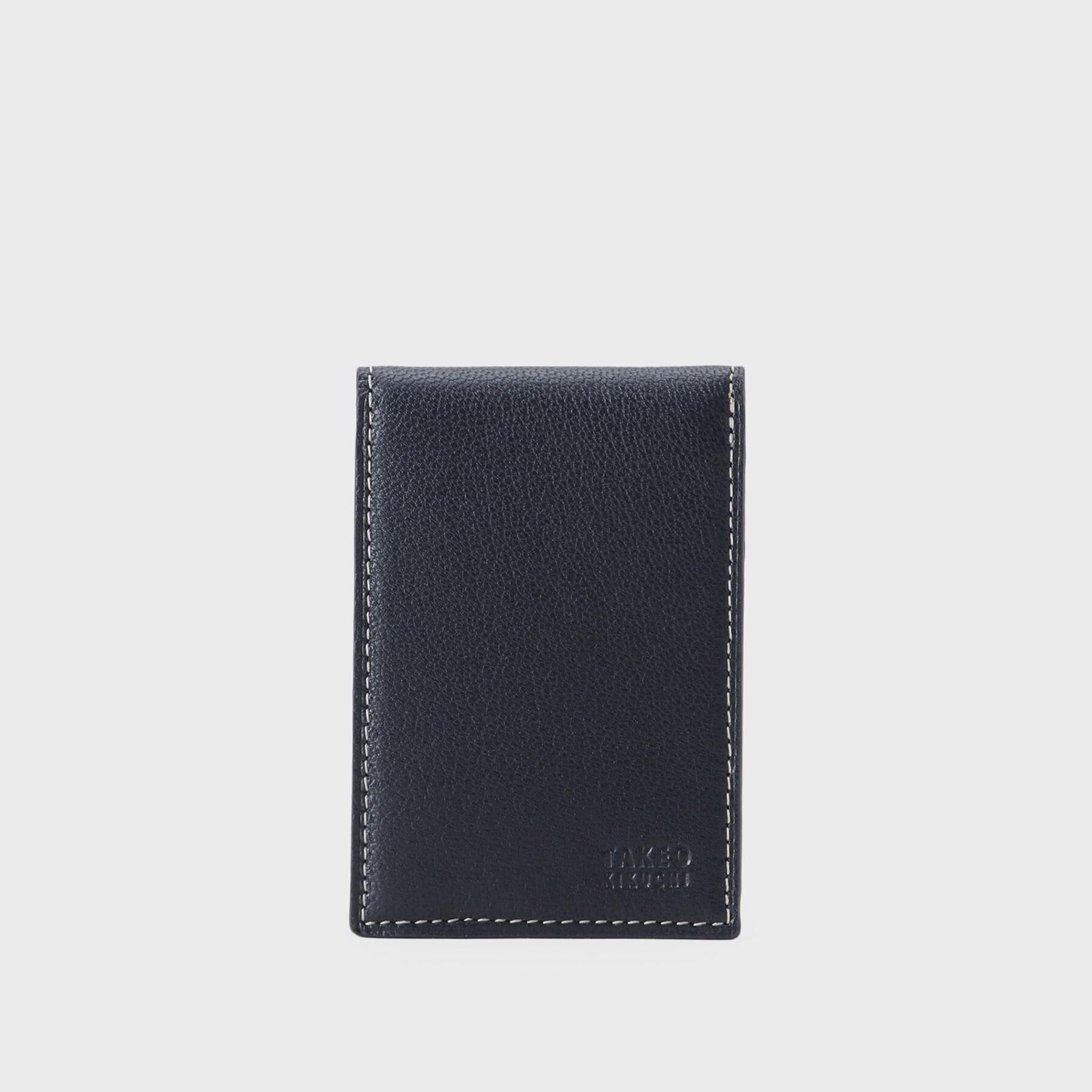 TAKEO KIKUCHI「ゴードスキン　マグネットパスケース」|その他|ネイビー(594)