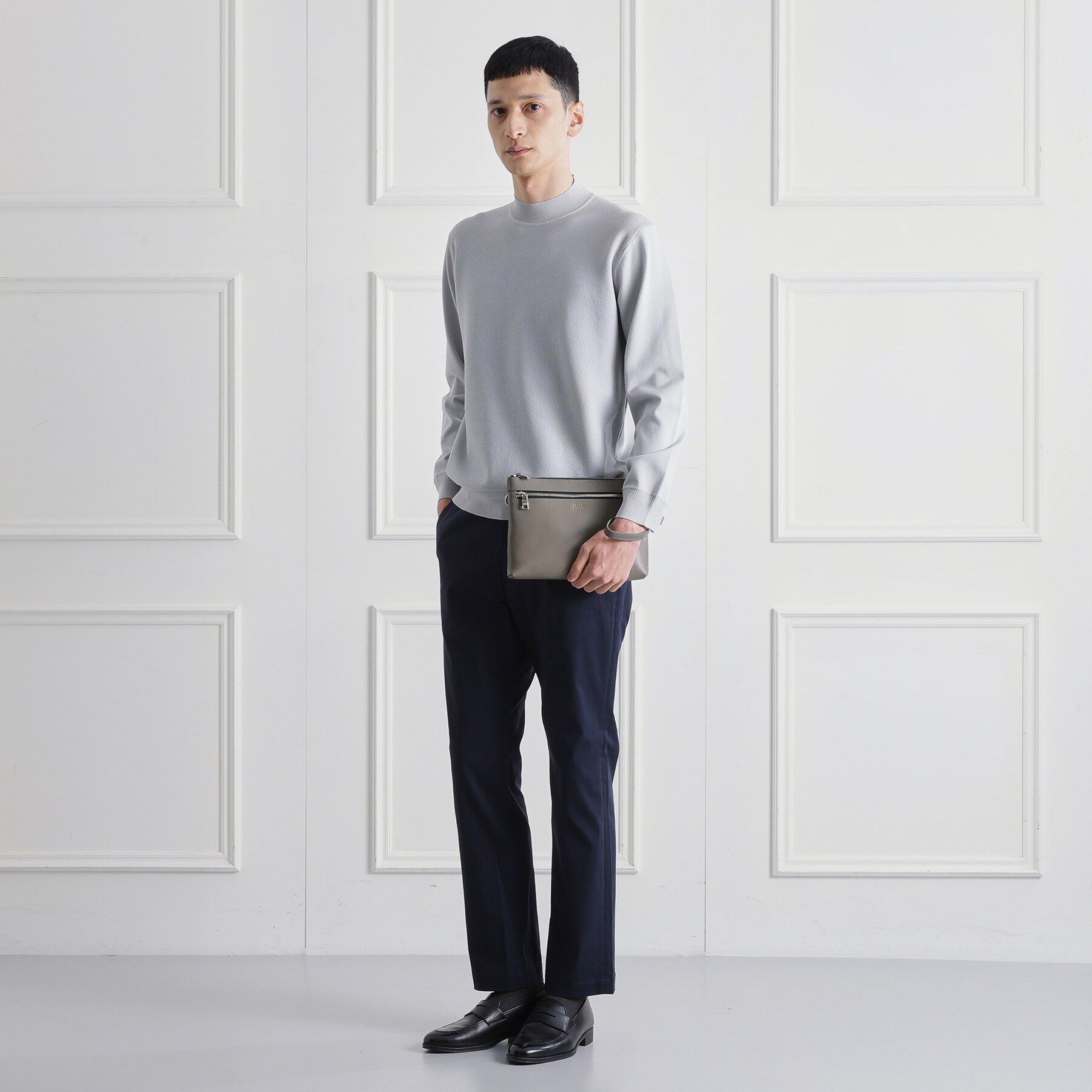 TAKEO KIKUCHI「レザー2WAYクラッチバッグ」|クラッチバッグ|