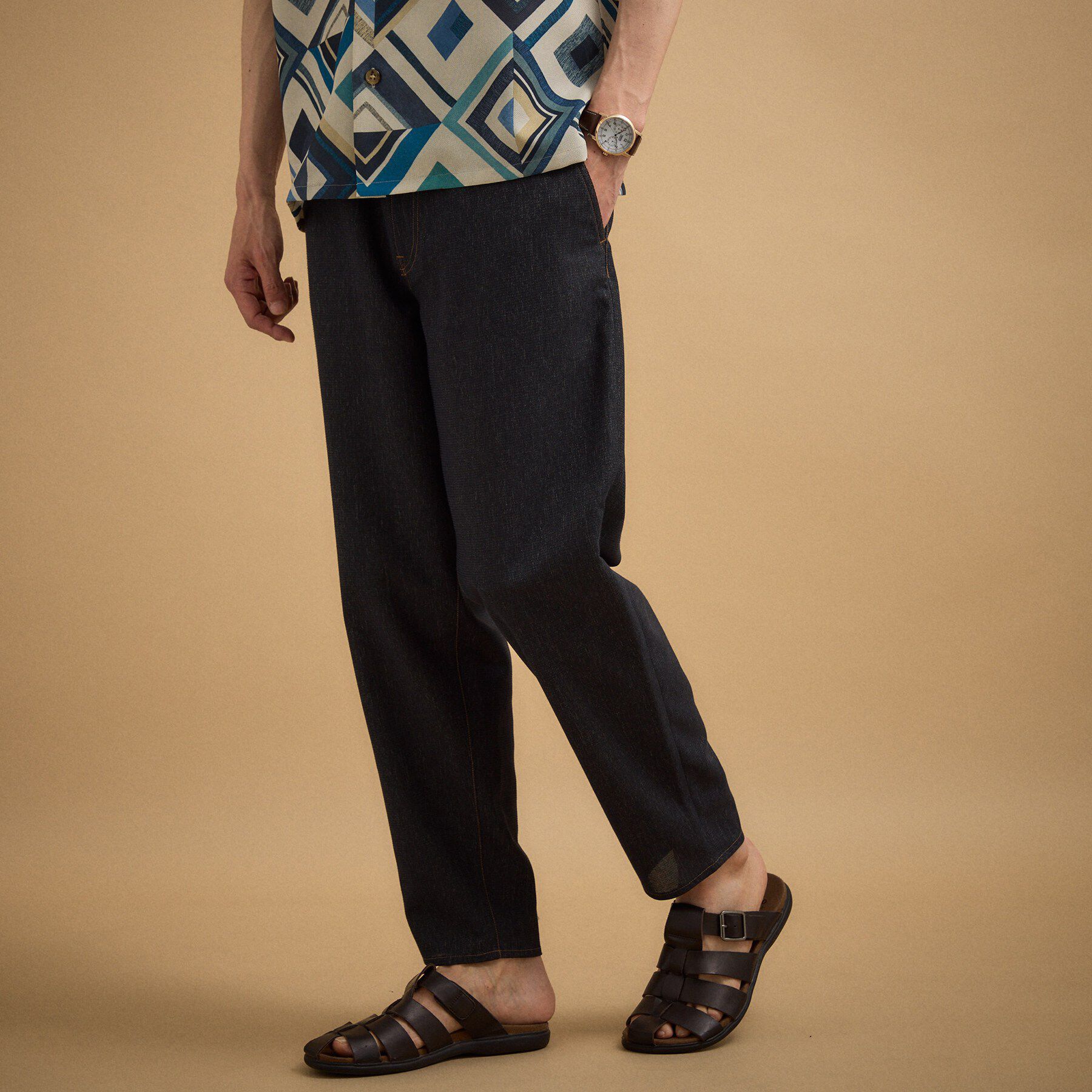 TAKEO KIKUCHI「デニムライクカラミイージーパンツ」|その他|