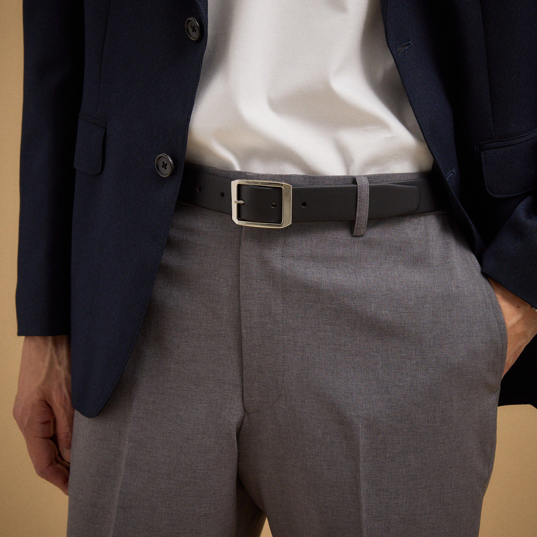 TAKEO KIKUCHI「縁返し リバーシブルドレスベルト」|ベルト|