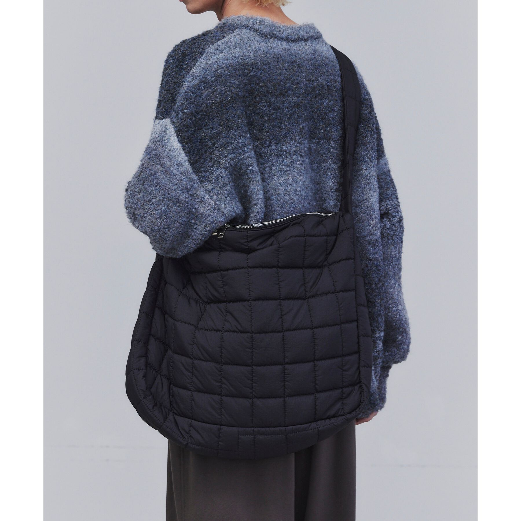 tk.TAKEO KIKUCHI「ビッグショルダーバッグ」|ショルダー・メッセンジャー|ﾌﾞﾗｯｸ(319)