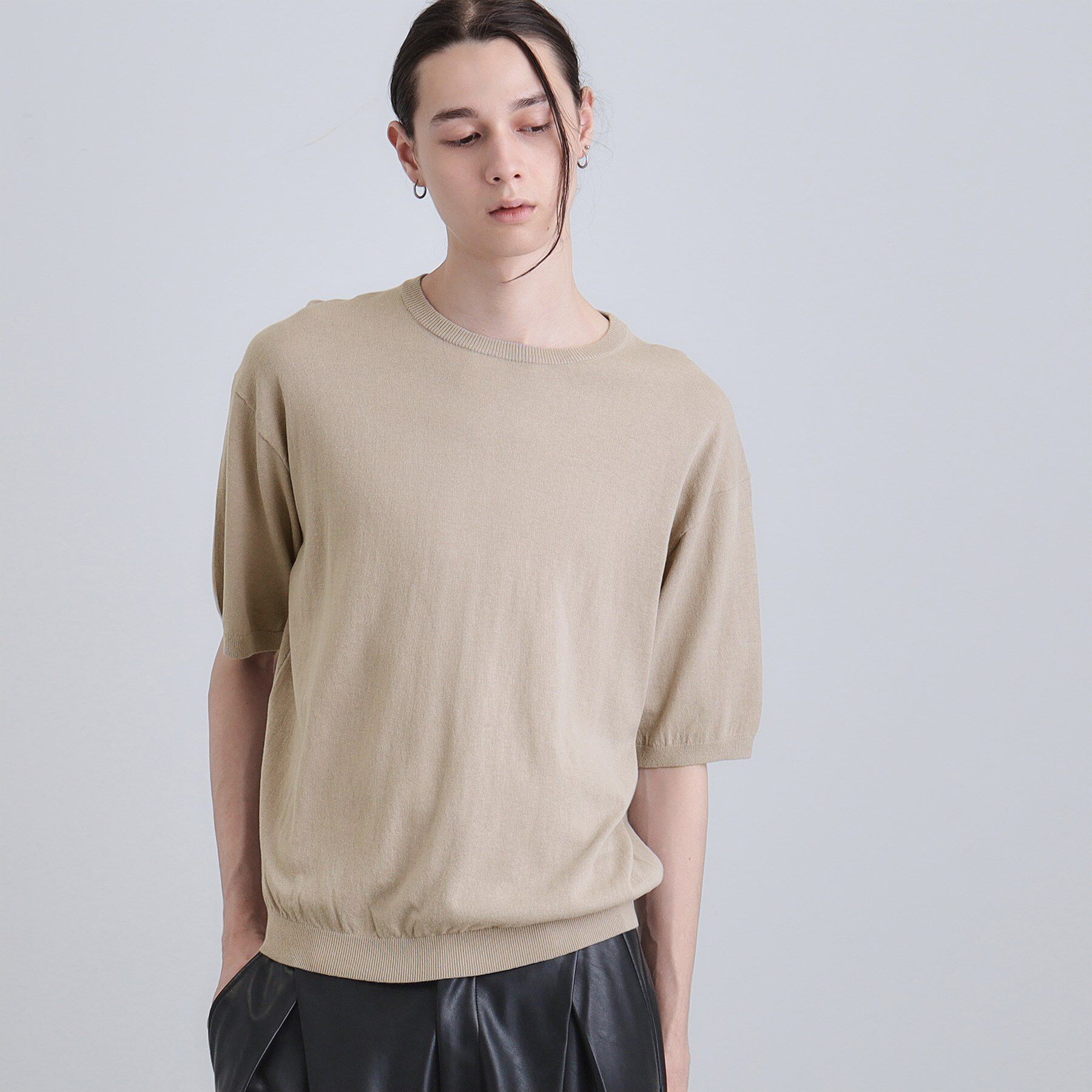 tk.TAKEO KIKUCHI「スムースタッチニット」|ニット・セーター|