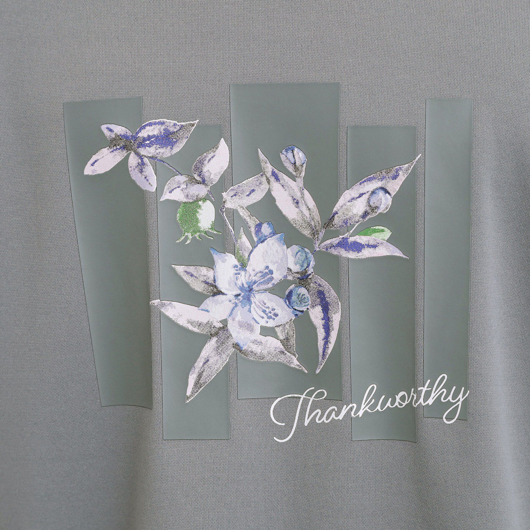 tk.TAKEO KIKUCHI「フロントフラワーカットソー」|Tシャツ・カットソー|