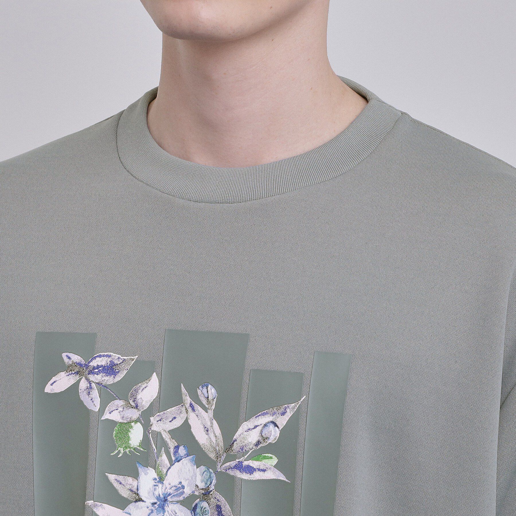 tk.TAKEO KIKUCHI「フロントフラワーカットソー」|Tシャツ・カットソー|