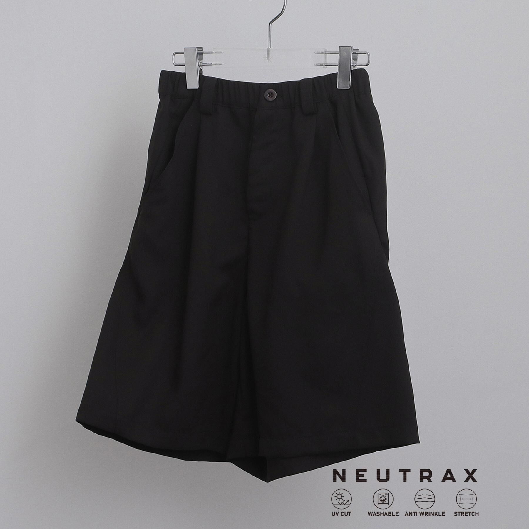 tk.TAKEO KIKUCHI「【UVカット／ストレッチ】NEUTRAXシリーズ ショートパンツ」|その他|ブラック(019)