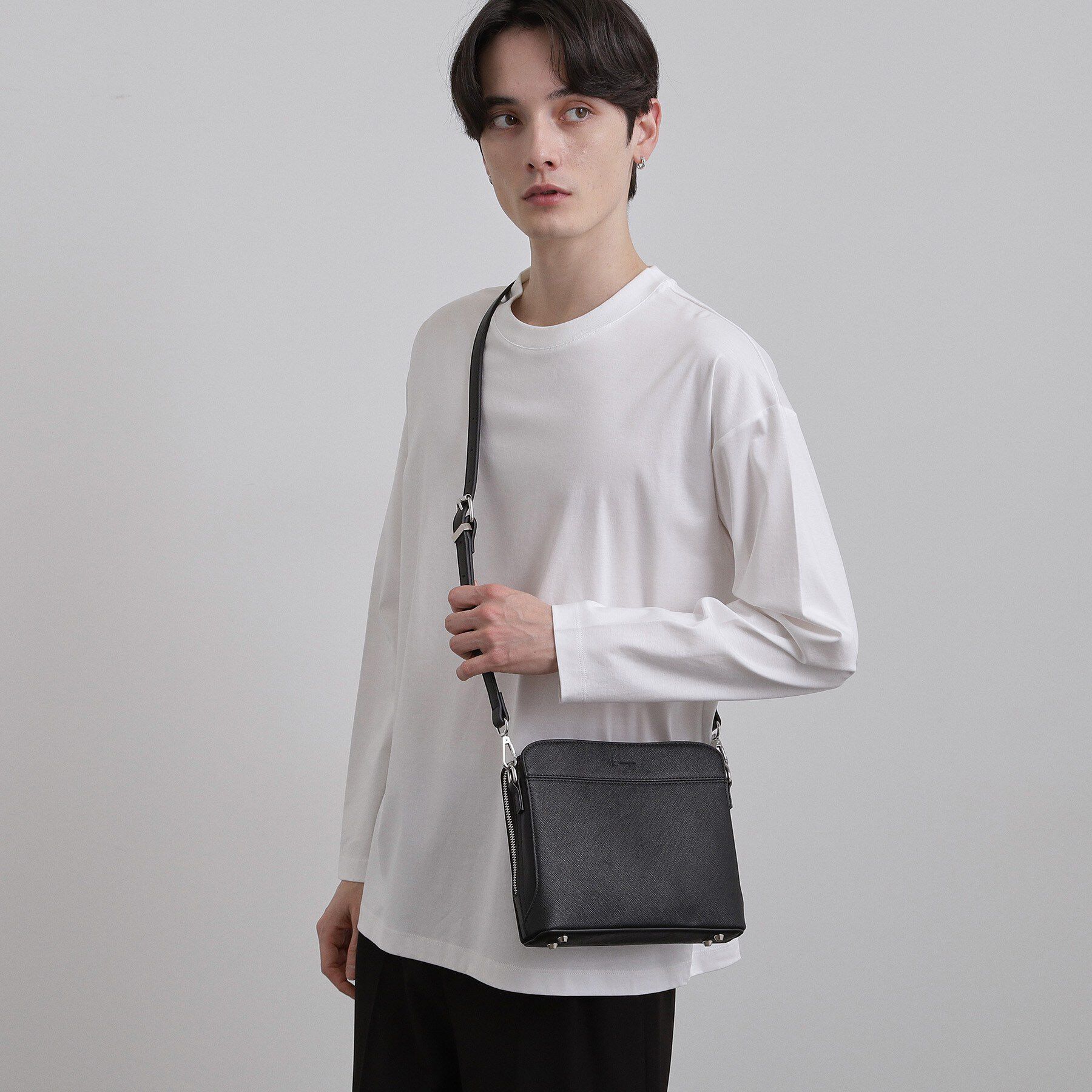 tk.TAKEO KIKUCHI「フラットショルダーバッグ」|ショルダー・メッセンジャー|