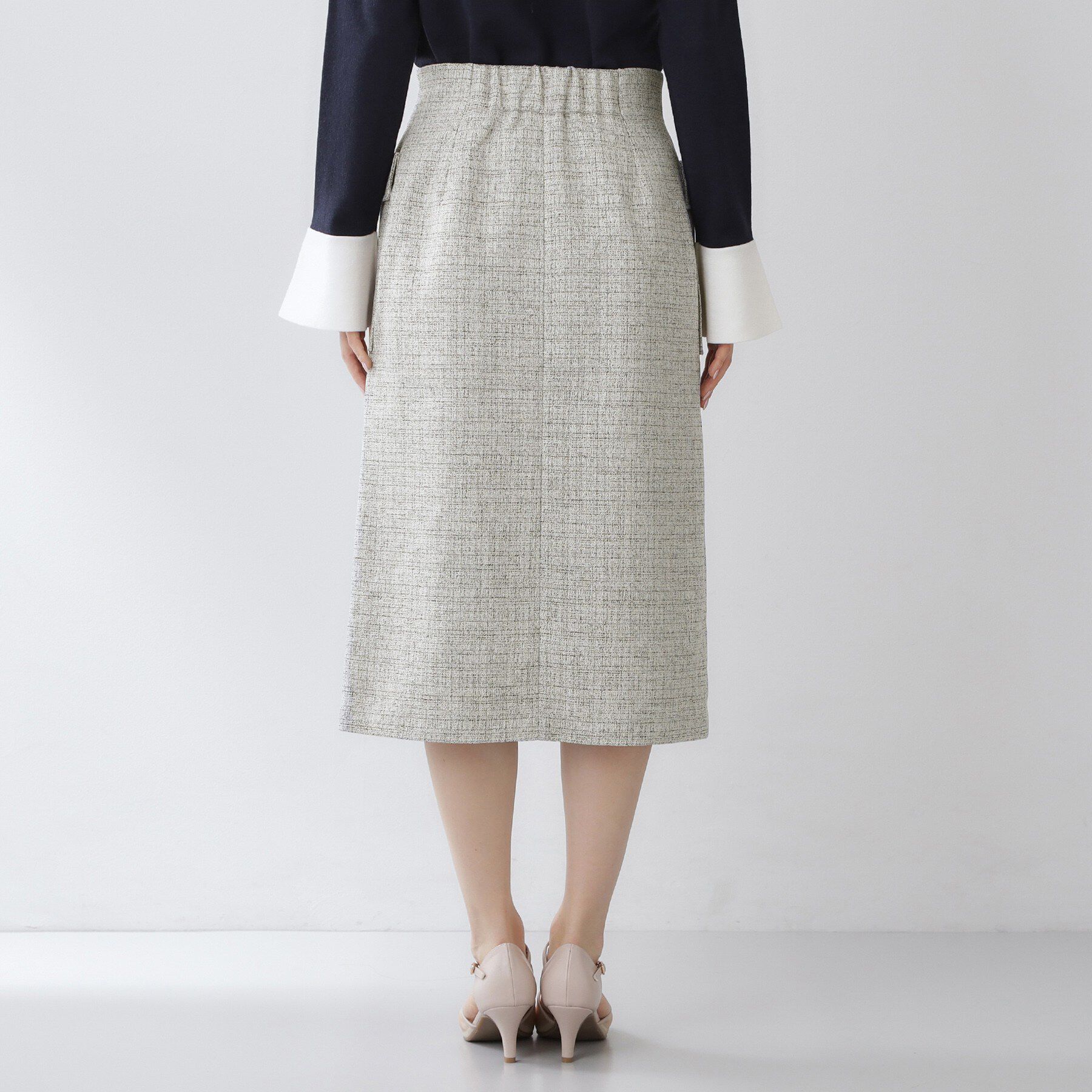 index「フロントジップタイトスカート【洗濯機OK/イージーアイロン】」|スカート|