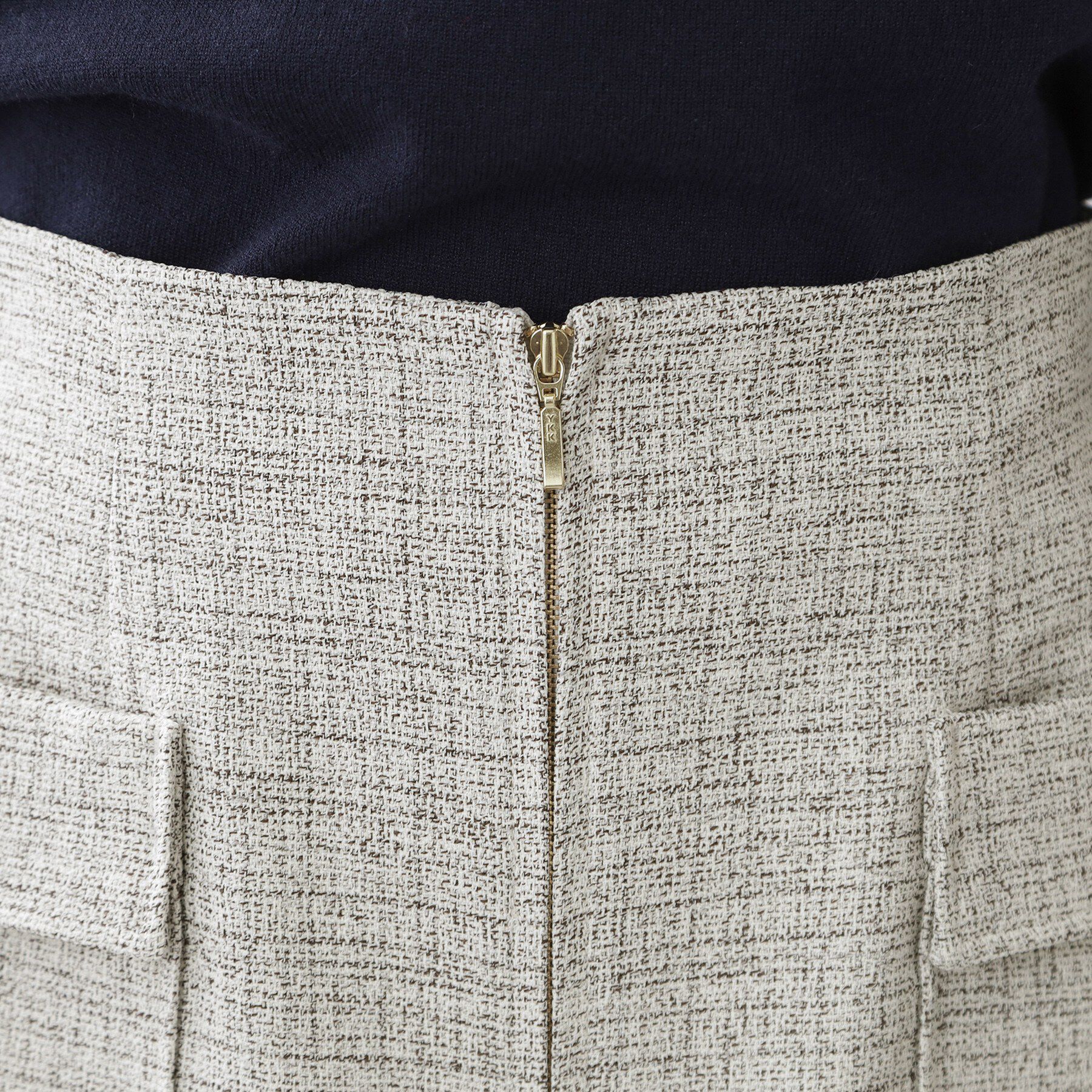 index「フロントジップタイトスカート【洗濯機OK/イージーアイロン】」|スカート|