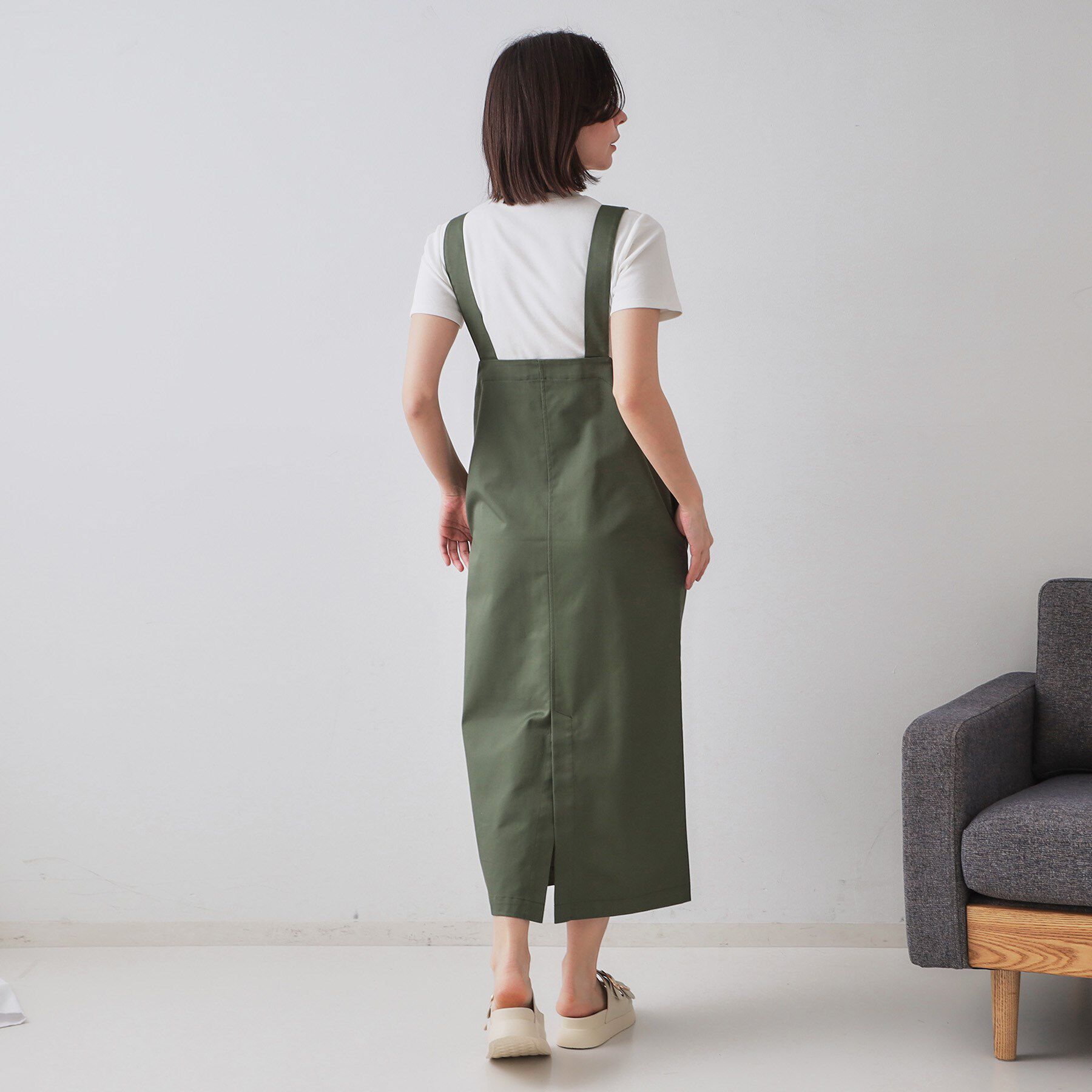 OPAQUE.CLIP「フライスベーシックTシャツ【洗濯機洗い可】」|Tシャツ・カットソー|