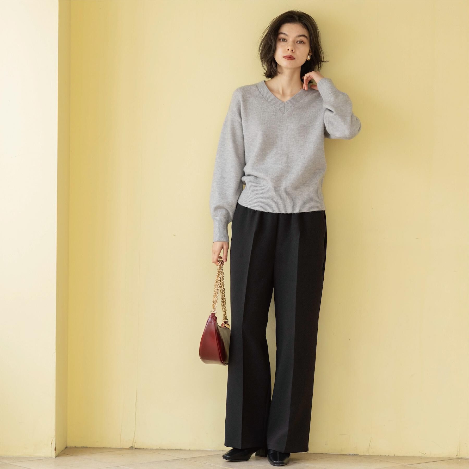 OPAQUE.CLIP「イージーワイドパンツ【洗濯機OK】」|その他|