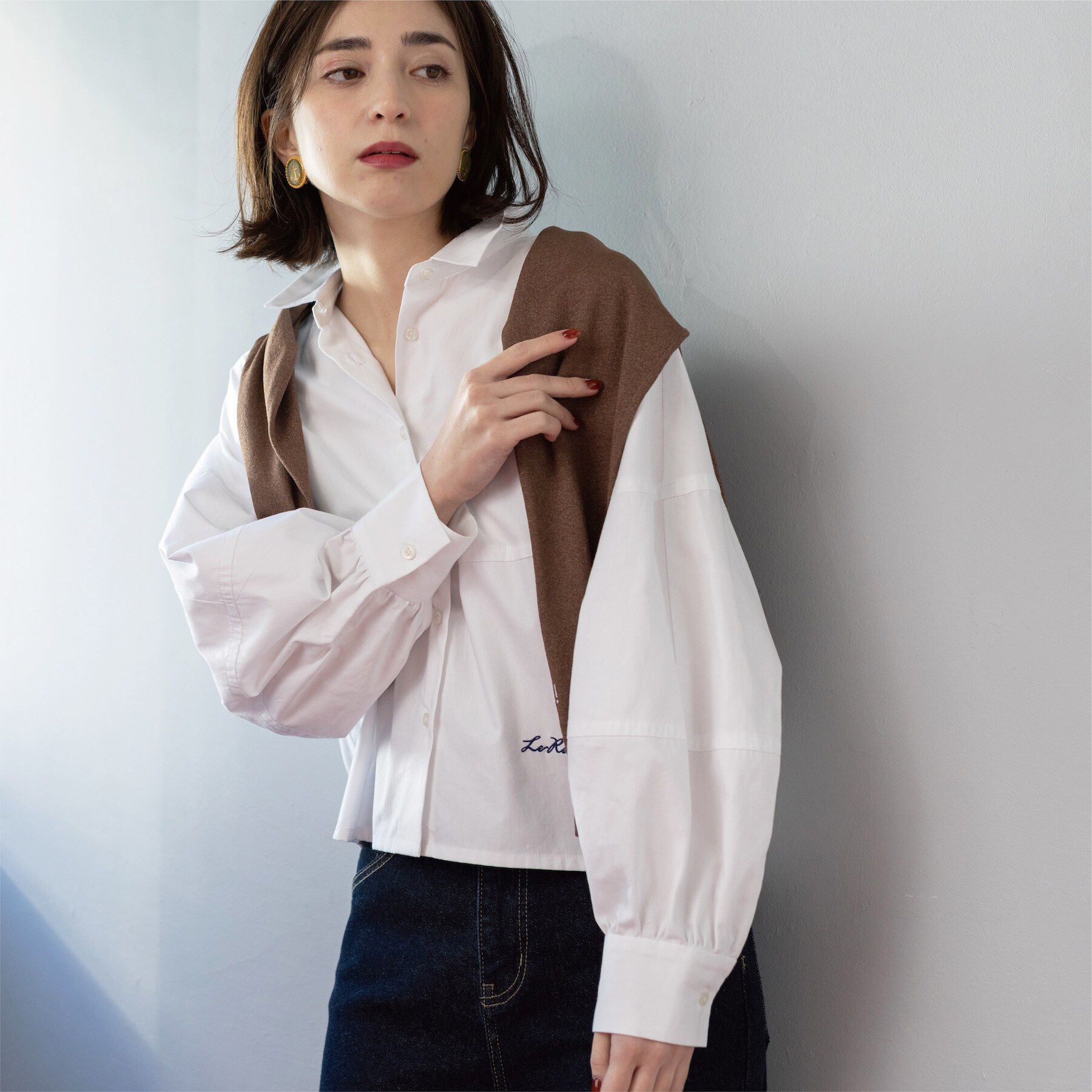 OPAQUE.CLIP「オックスフォルムシャツ」|シャツ・ブラウス|