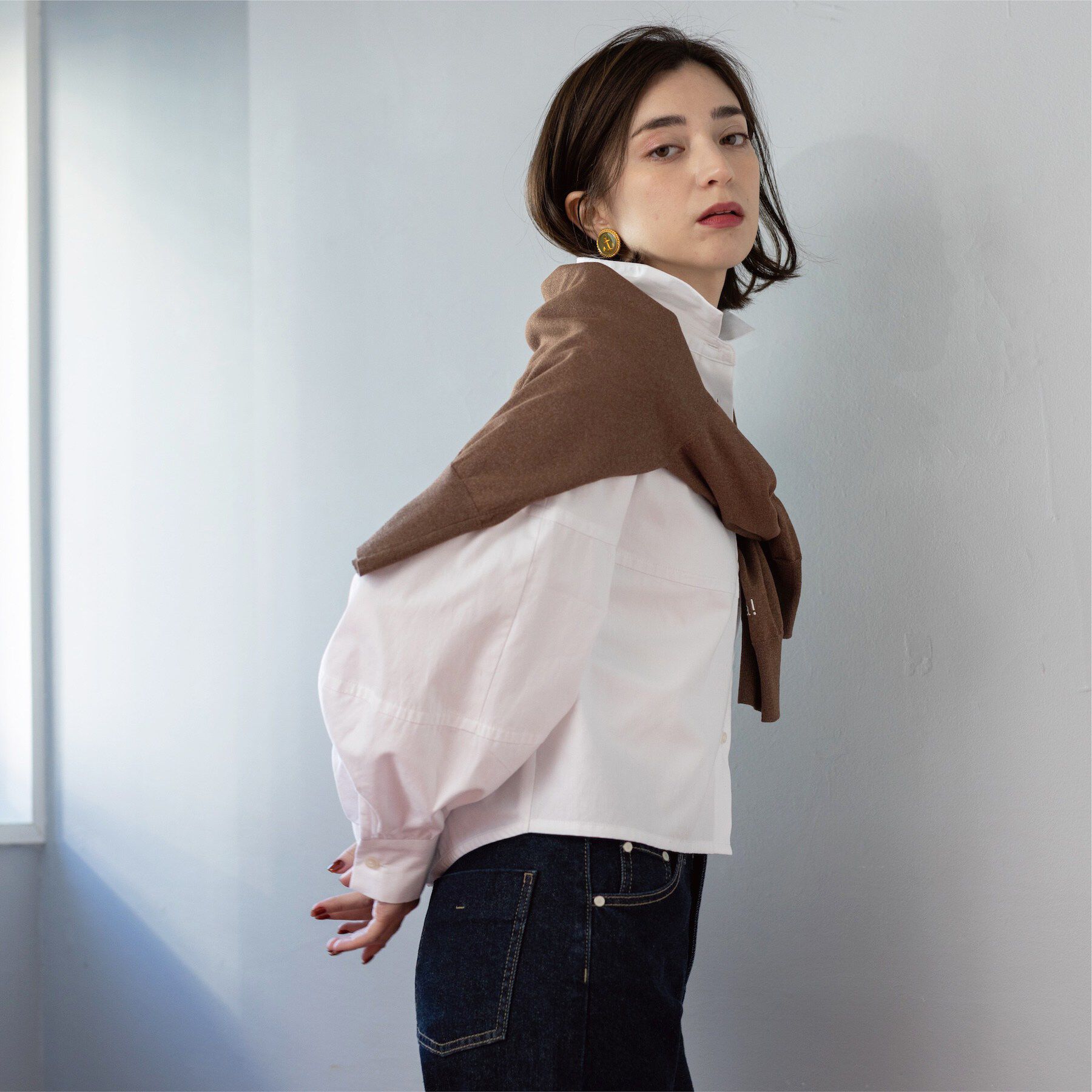 OPAQUE.CLIP「オックスフォルムシャツ」|シャツ・ブラウス|