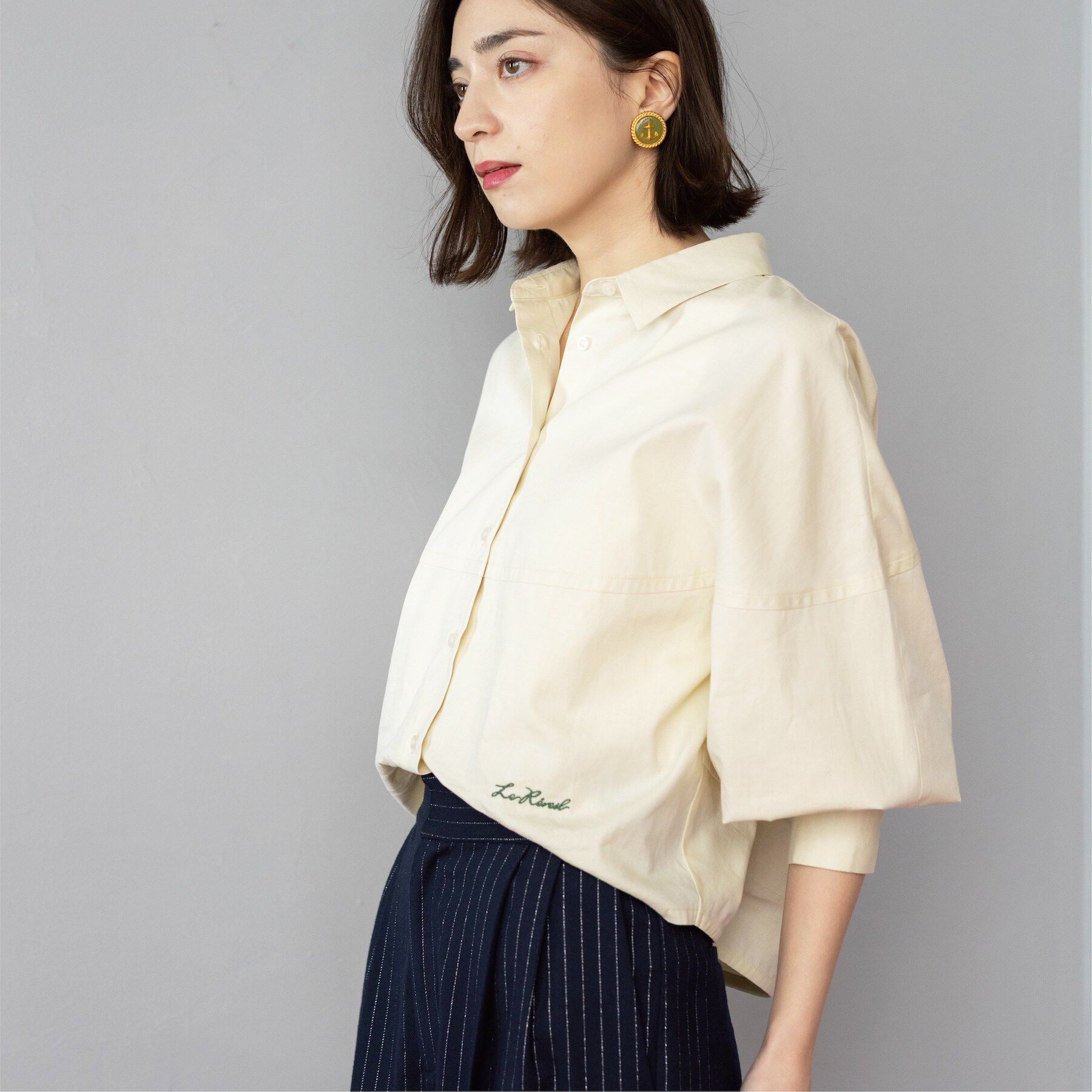 OPAQUE.CLIP「オックスフォルムシャツ」|シャツ・ブラウス|