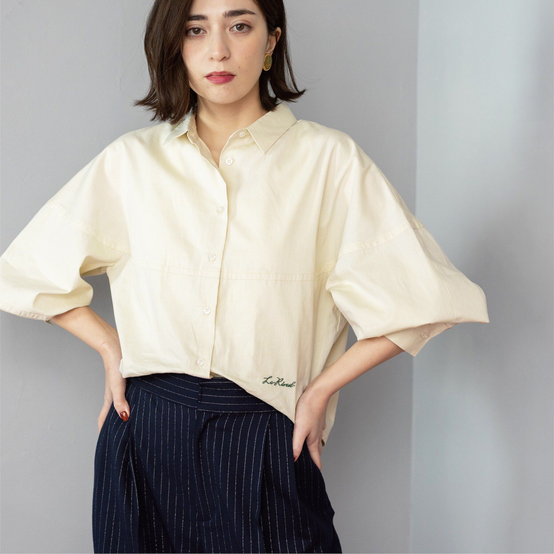 OPAQUE.CLIP「オックスフォルムシャツ」|シャツ・ブラウス|