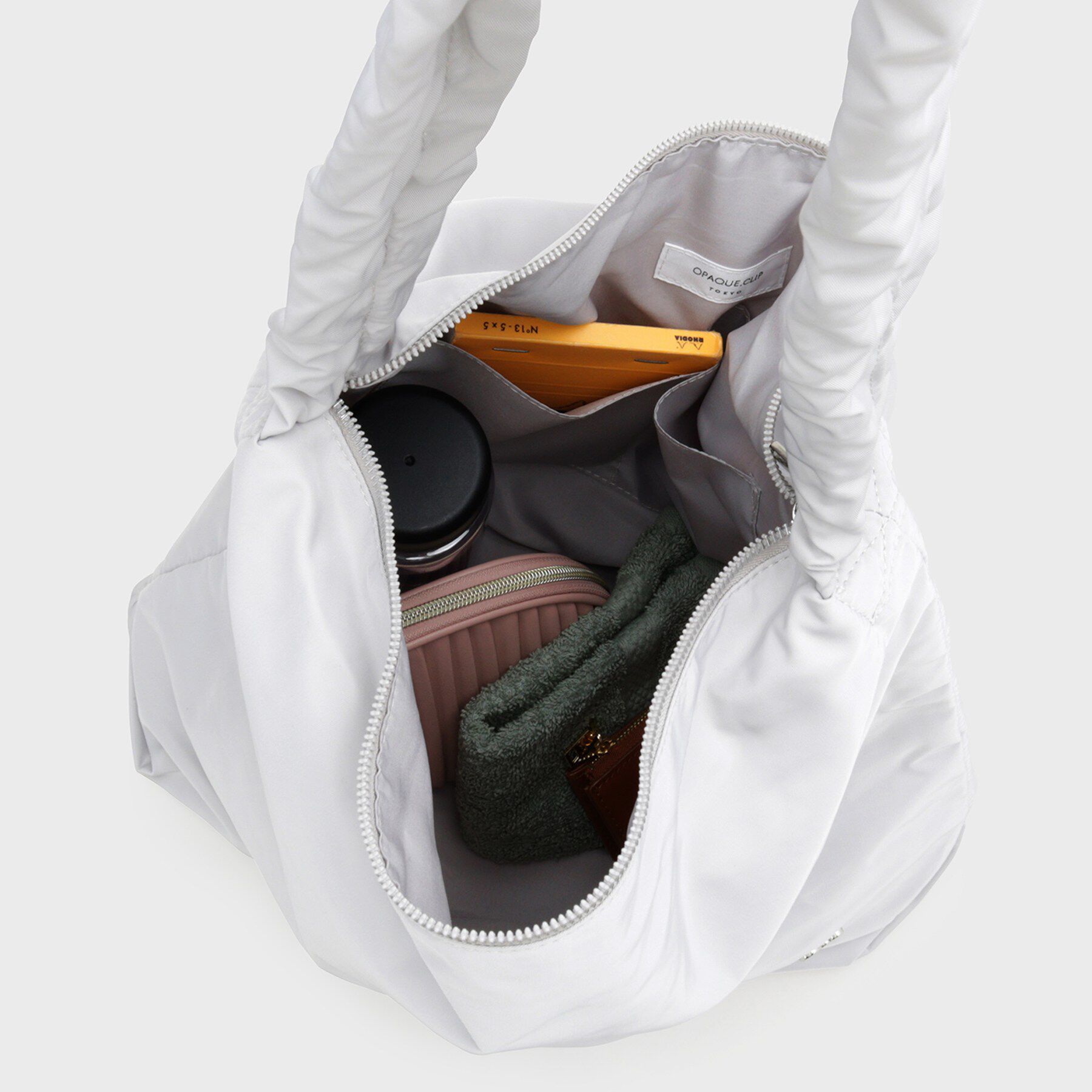 OPAQUE.CLIP「ドロストフリルハンドルA4ショルダー」|ショルダー・メッセンジャー|