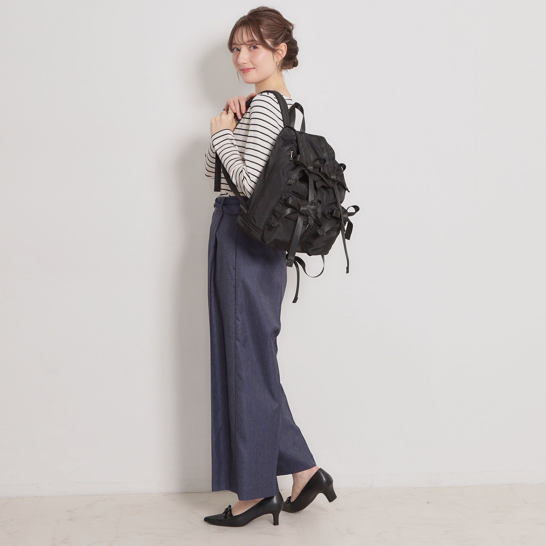 Couture broach「リボンバックパック」|リュック|