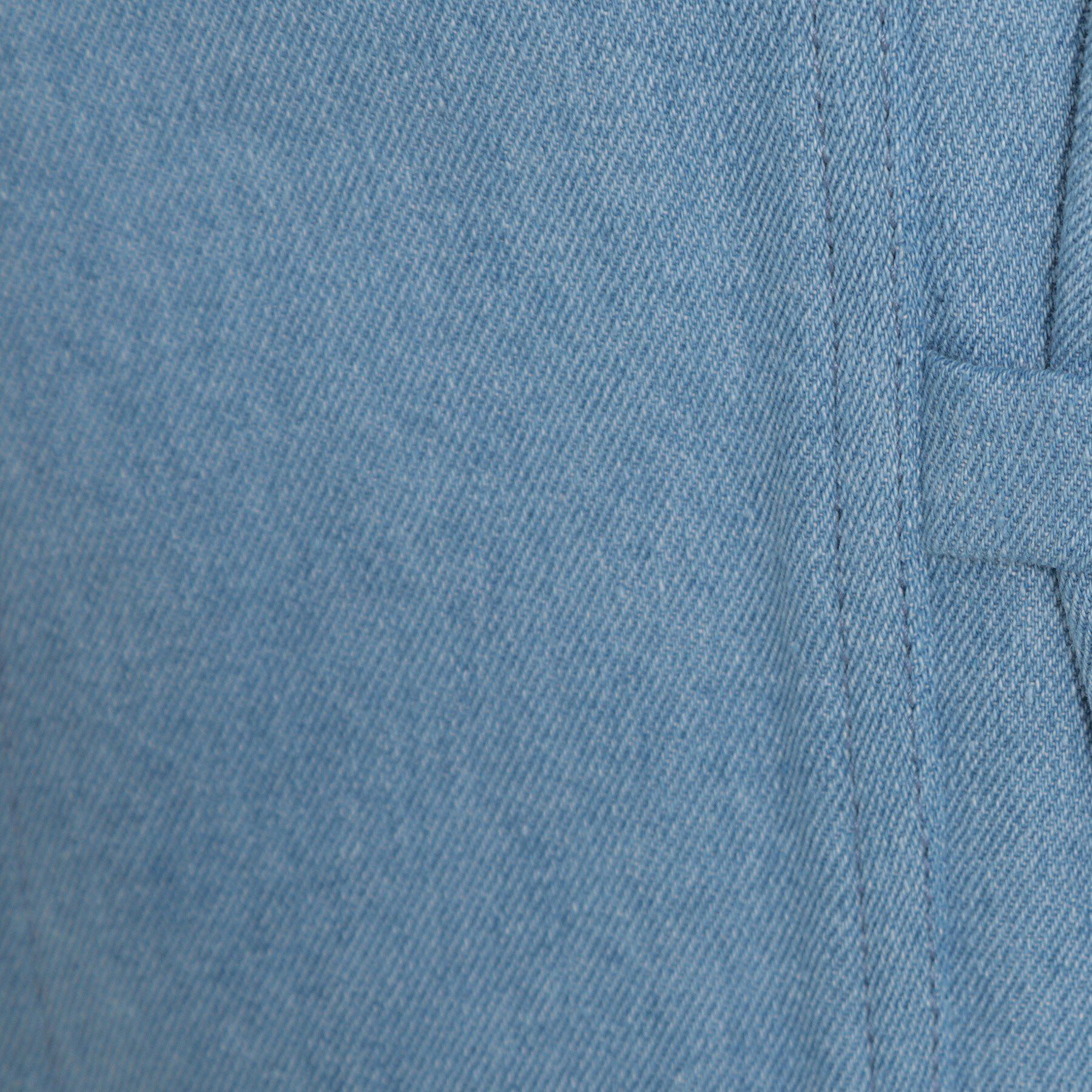 Couture broach「【洗える・綿100％】パール調ボタン デニムジャケット」|デニムジャケット|