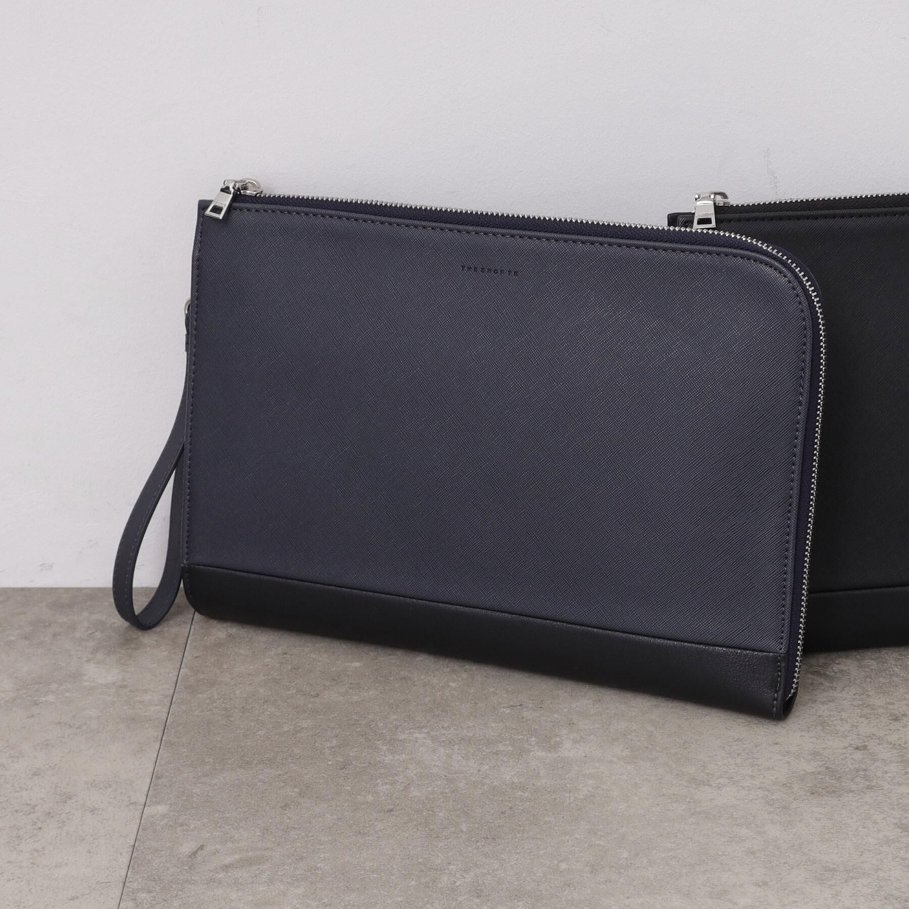 THE SHOP TK「L字クラッチバッグ【冠婚葬祭/ビジネス/セレモニー/パーティー】」|クラッチバッグ|ブルー(093)
