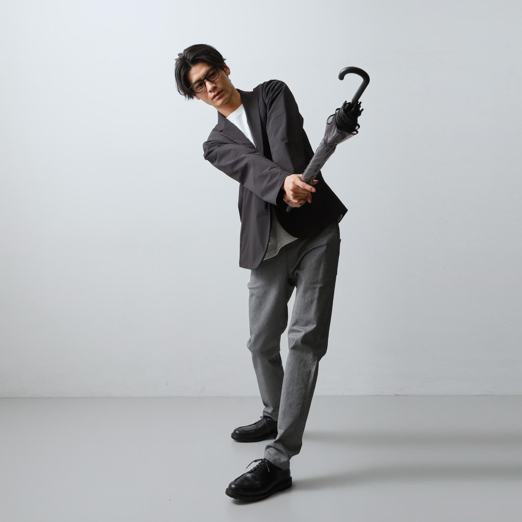 THE SHOP TK「【オールシーズン穿ける！】7DAYSストレッチへリンボンパンツ　ON&hArr;OFF兼用」|その他|