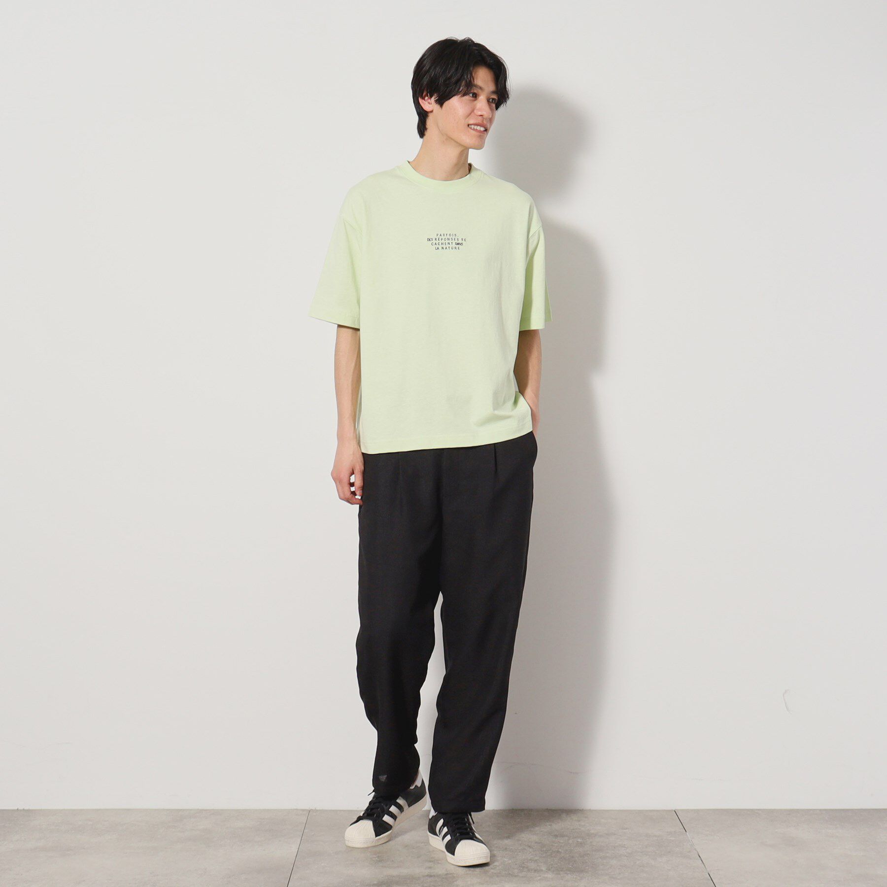 THE SHOP TK「【Begin6月号掲載】オーガニックコットンプリント半袖Tシャツ」|Tシャツ・カットソー|