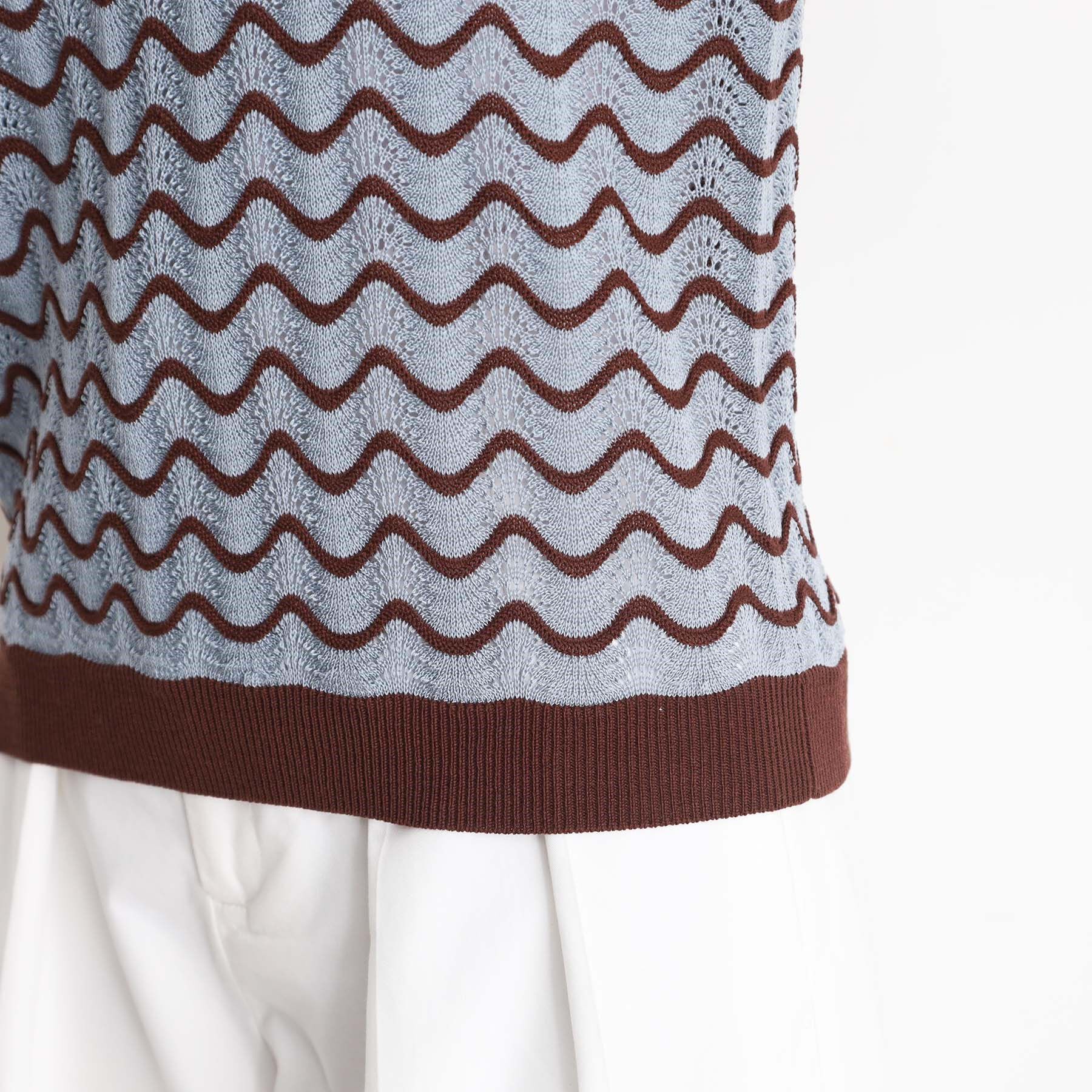 THE SHOP TK「ニットポロシャツ【洗濯機/アソート展開】」|ニット・セーター|