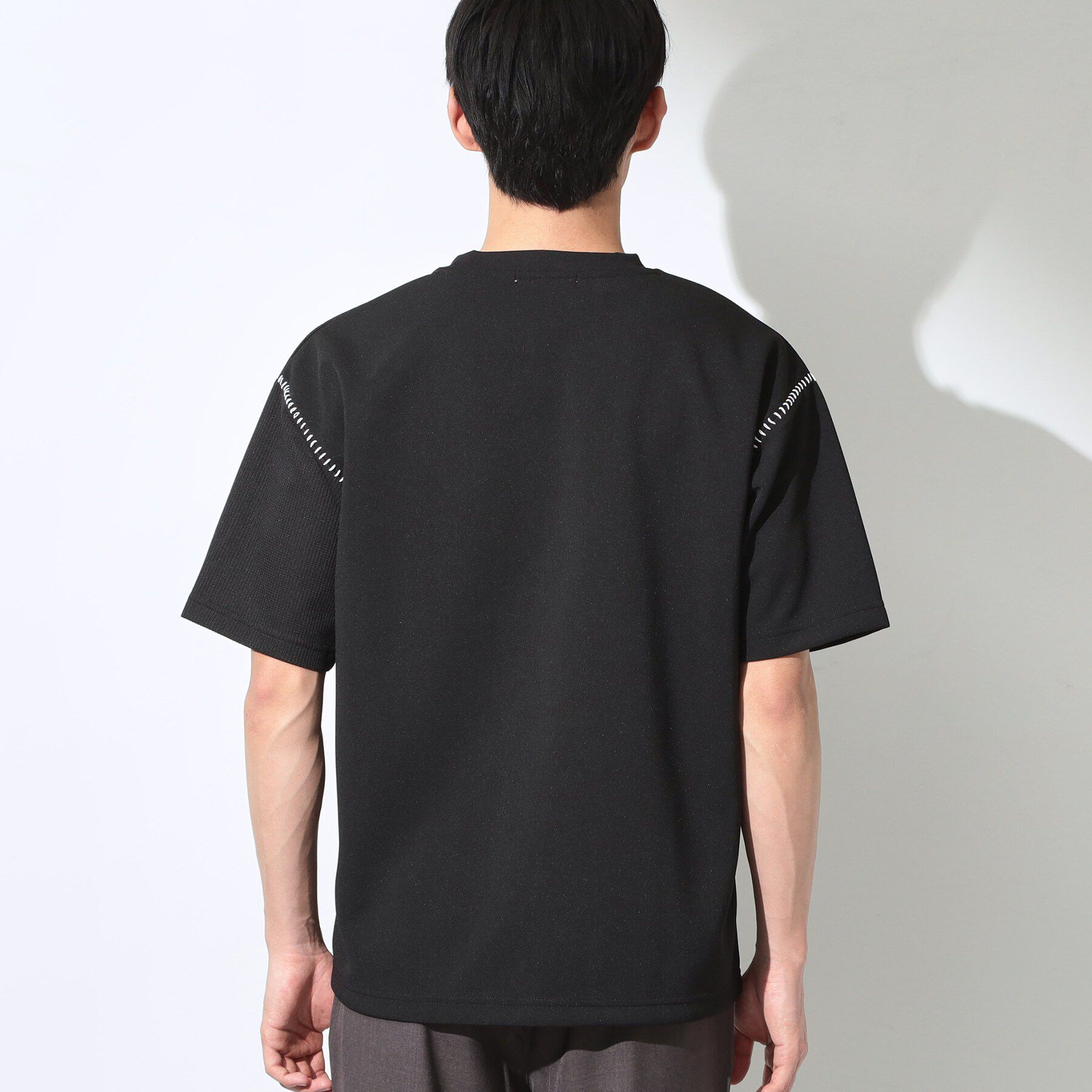 THE SHOP TK「ハンドステッチ 半袖Tシャツ 洗濯機OK」|Tシャツ・カットソー|
