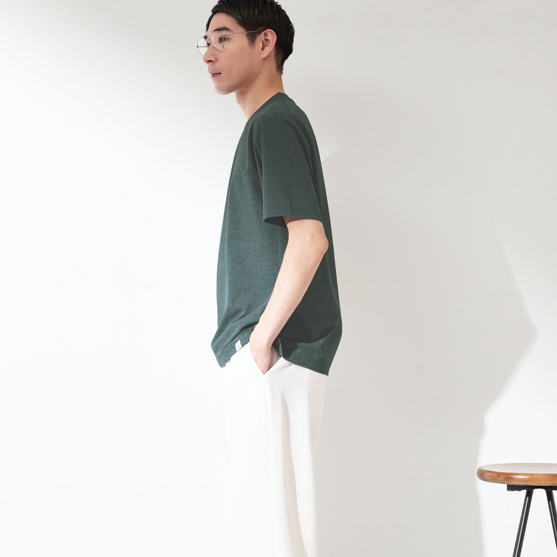 THE SHOP TK「「相棒のように頼れる」BO-NO TEE／ボーノTシャツ　マシンウオッシャブル/吸水速乾/ＵＶカット」|Tシャツ・カットソー|