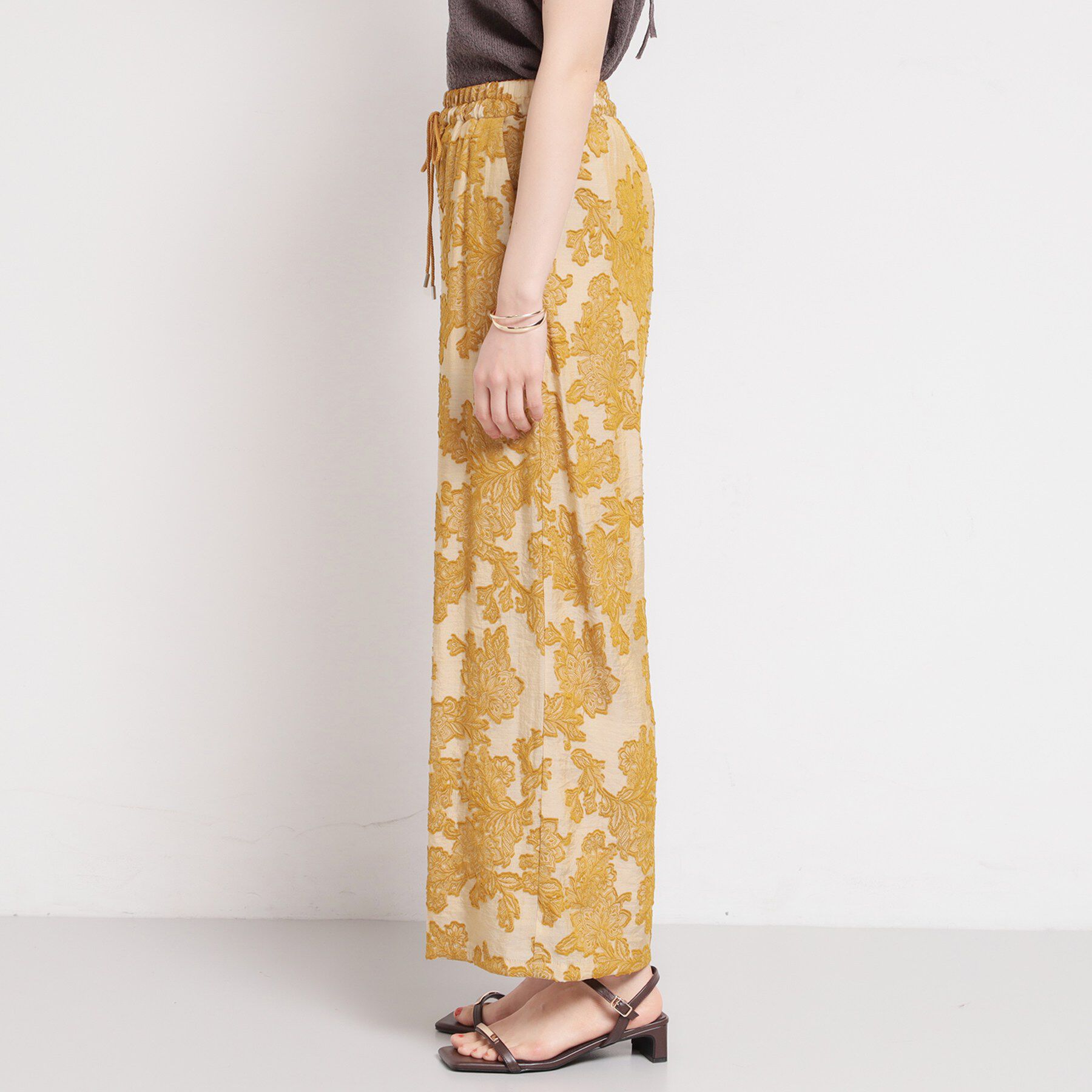 THE SHOP TK「大人のリゾートスタイルに ジャカードイージーパンツ」|その他|