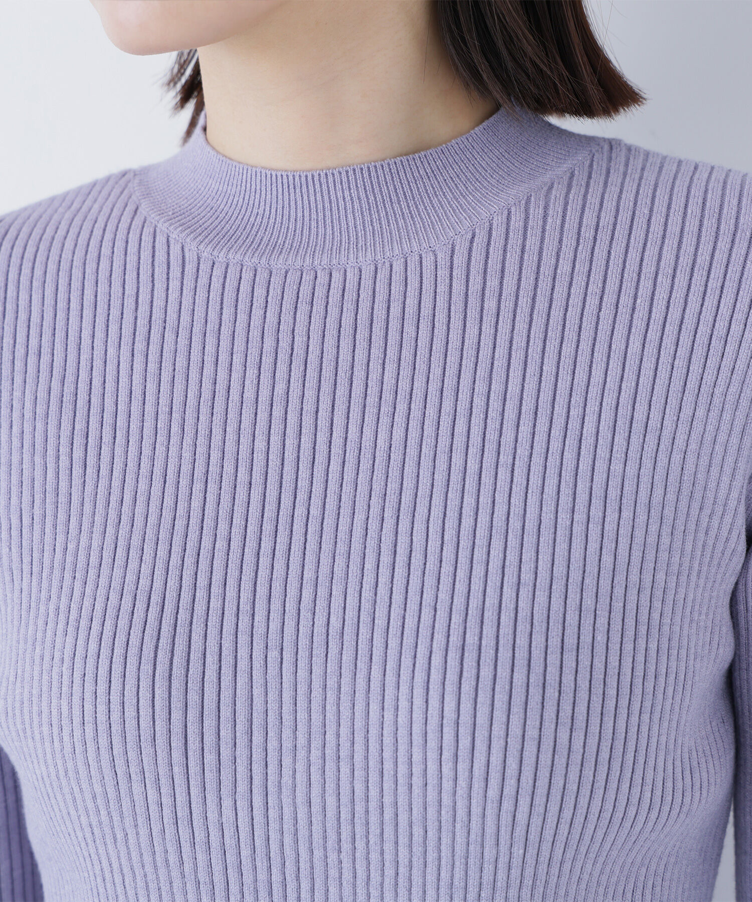  「ハートボタンカフスニット」|ニット・セーター|