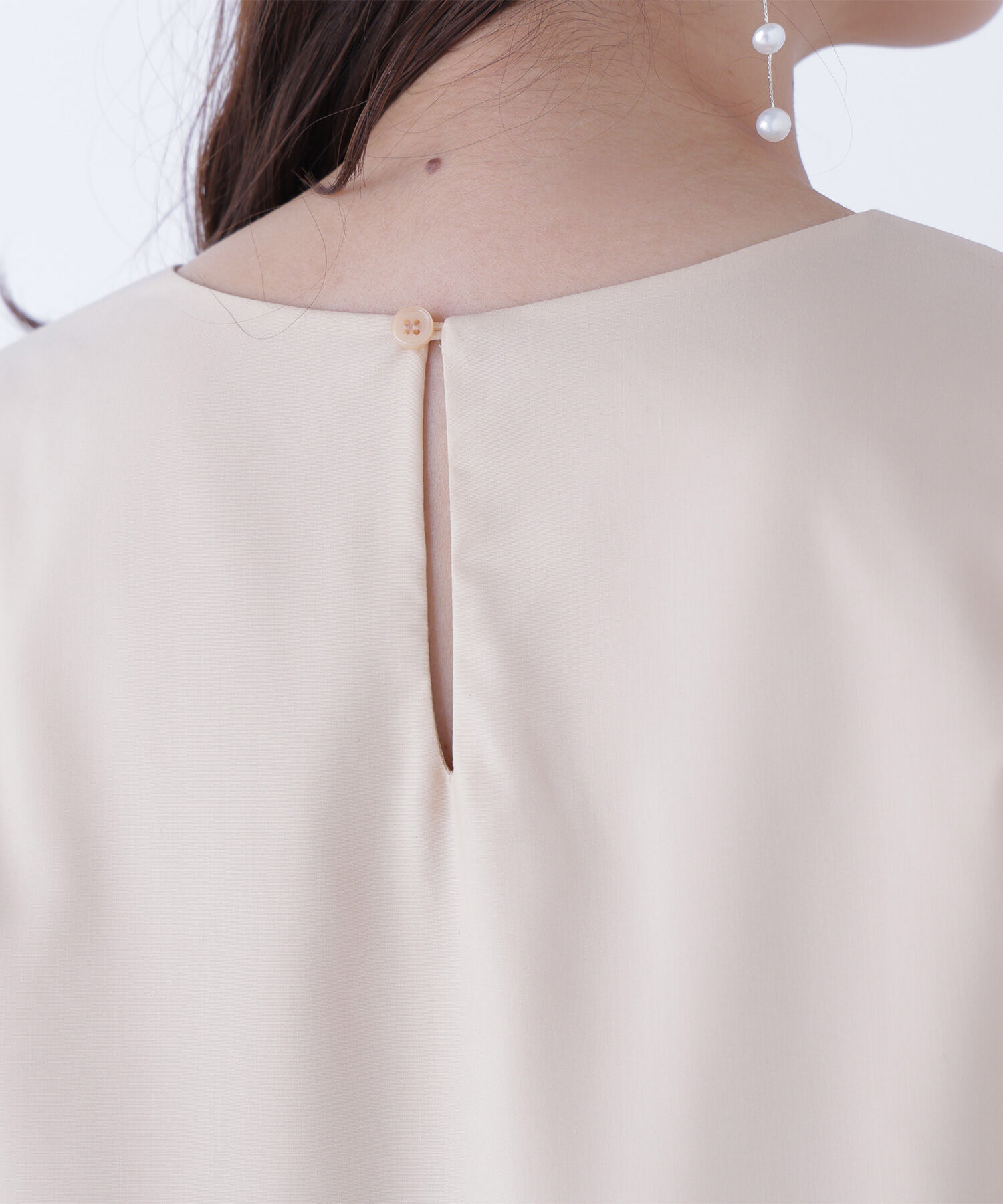  「プリーツヘムブラウス」|シャツ・ブラウス|