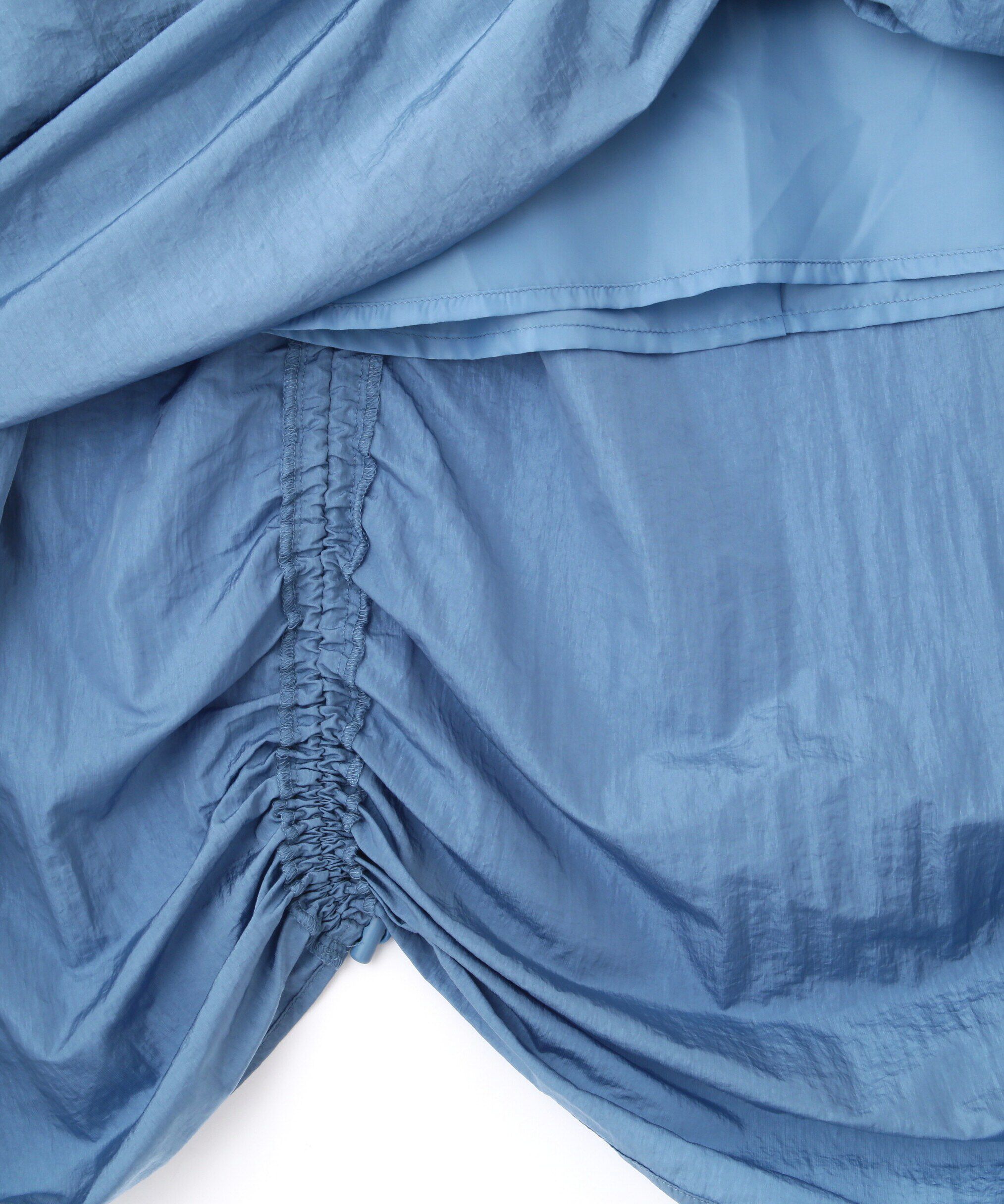  「ナイロンドロストシャーリングスカート」|スカート|