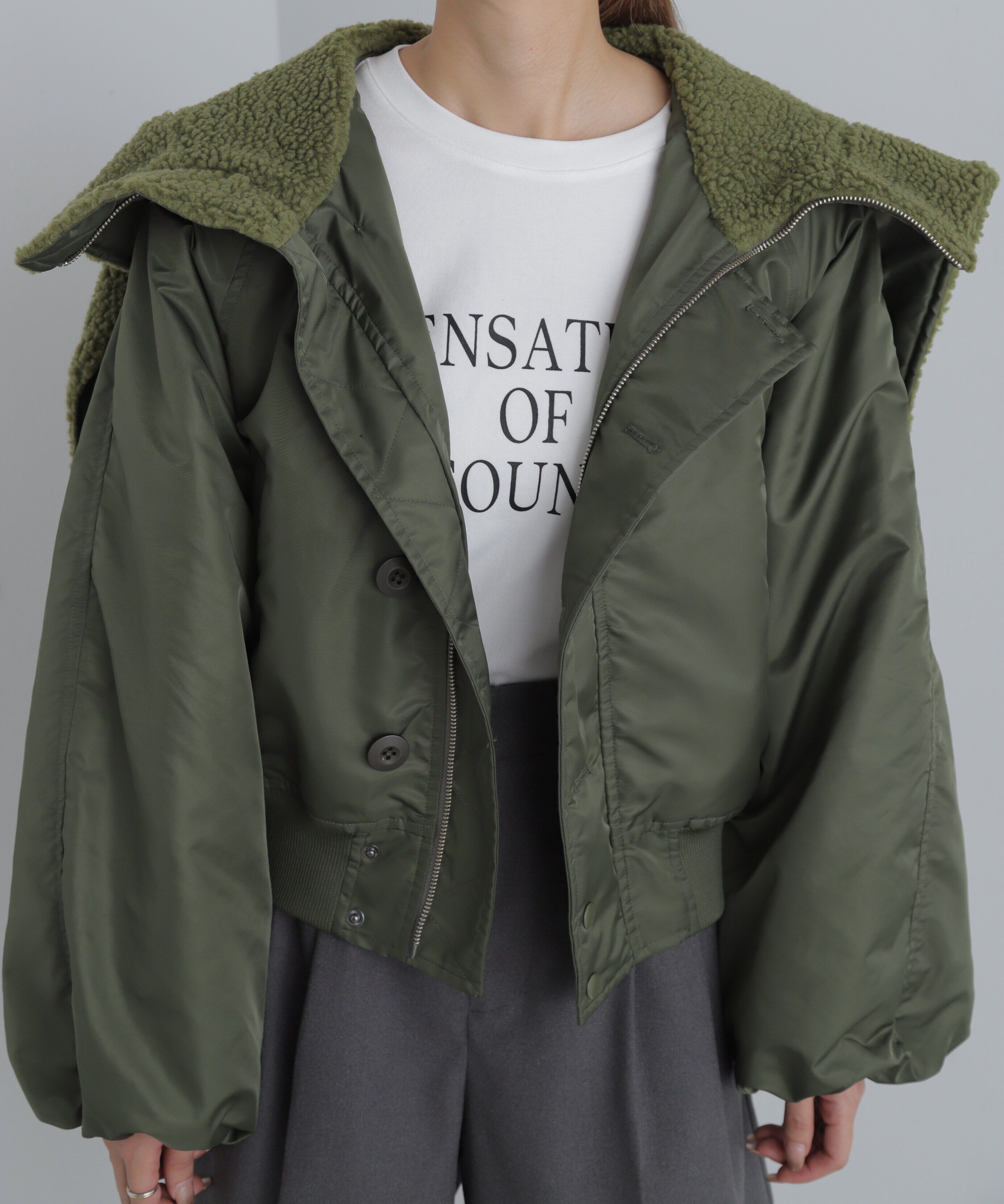  「N2-Bボアブルゾン」|ブルゾン・スタジャン|