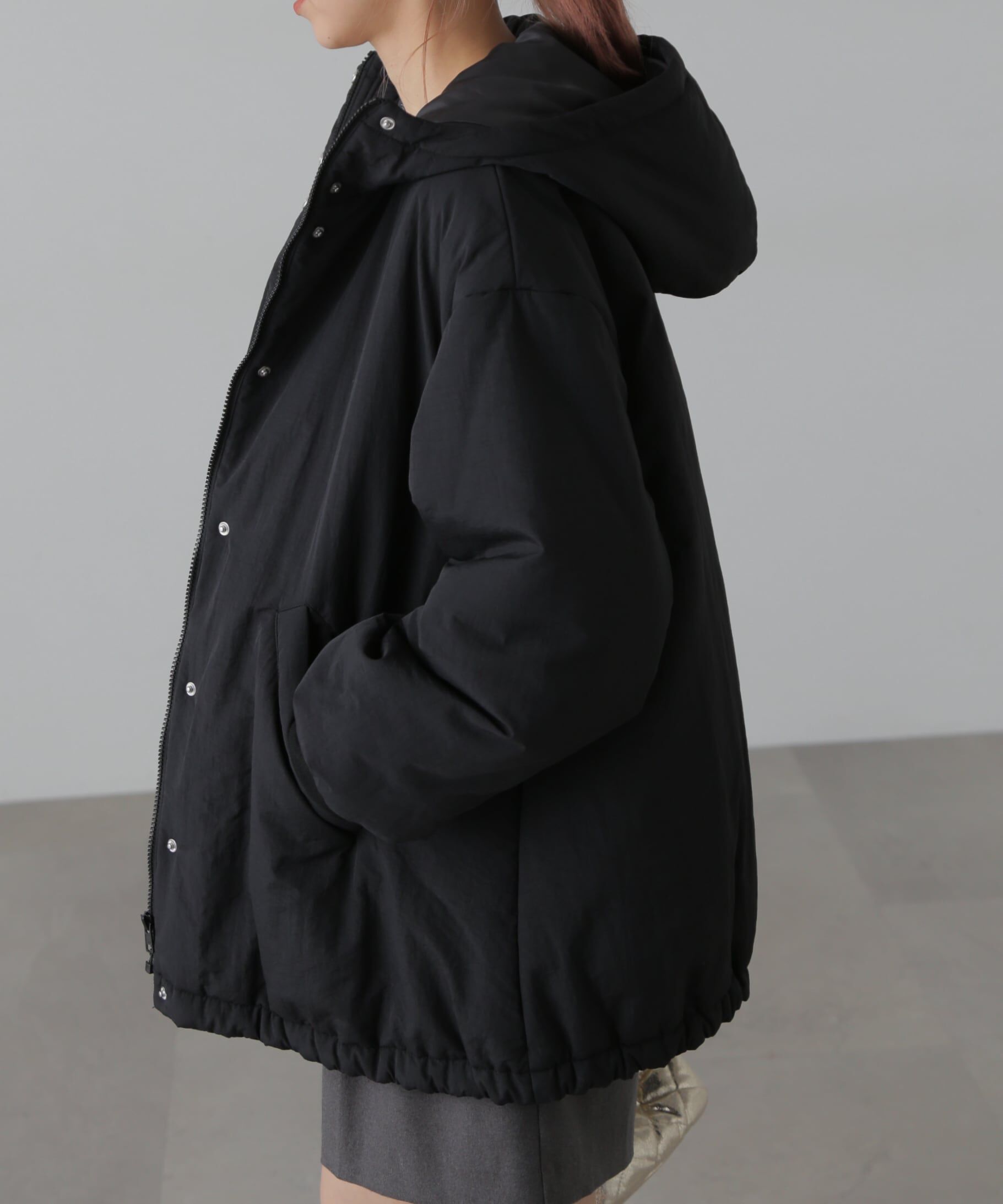  「ミドル丈中綿ブルゾン」|ブルゾン・スタジャン|