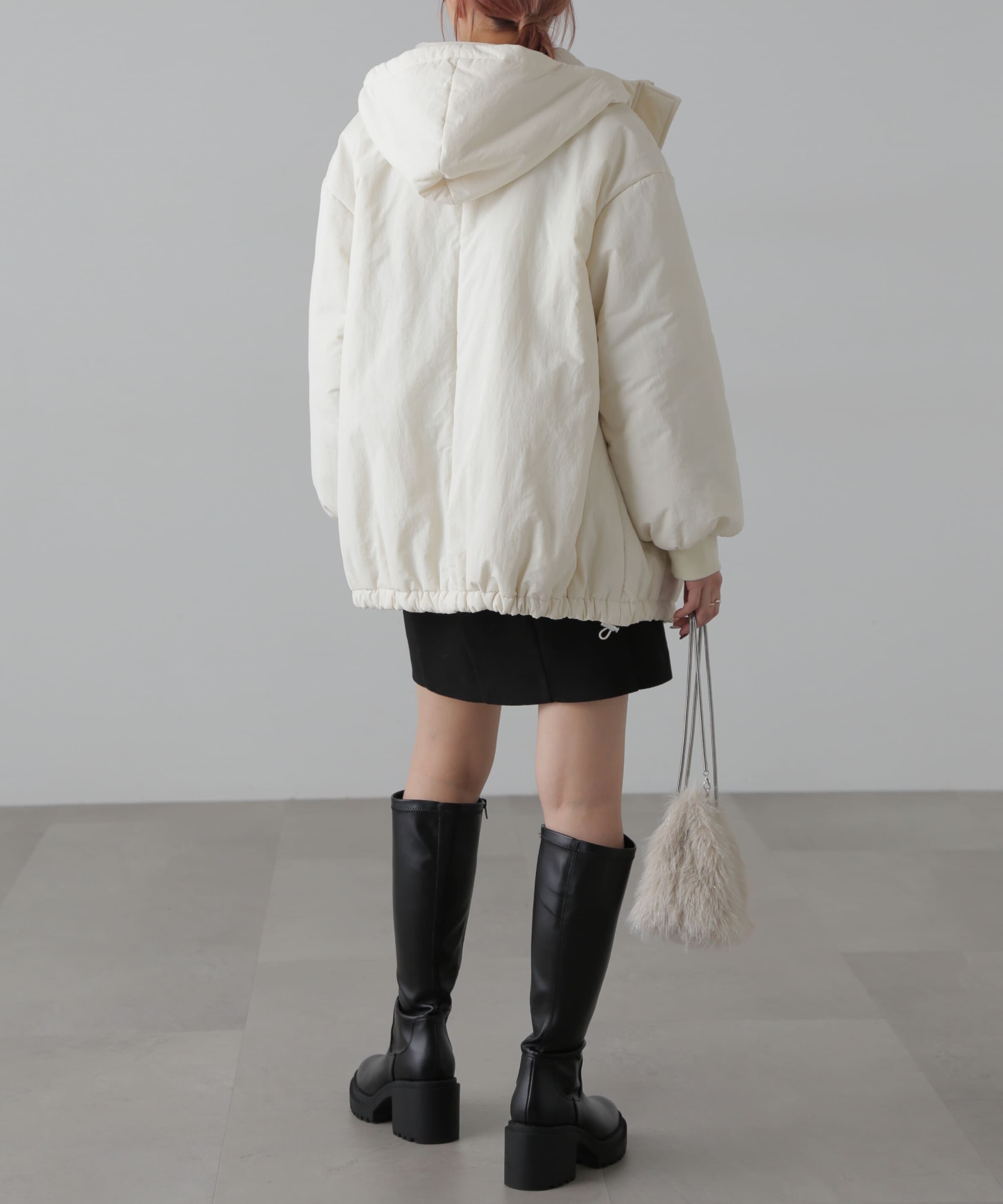  「ミドル丈中綿ブルゾン」|ブルゾン・スタジャン|