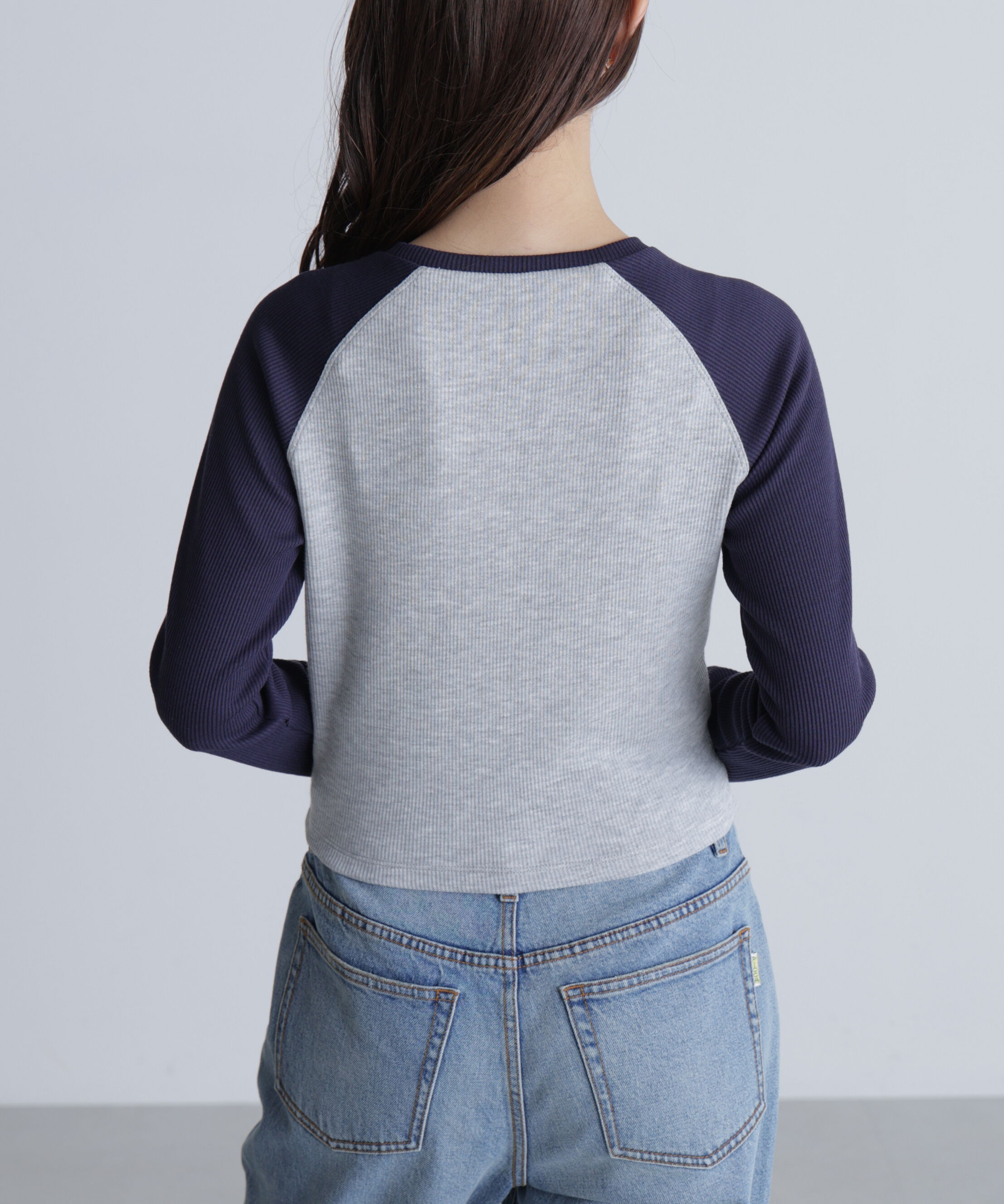  「ラグラン長袖カットソー」|Tシャツ・カットソー|