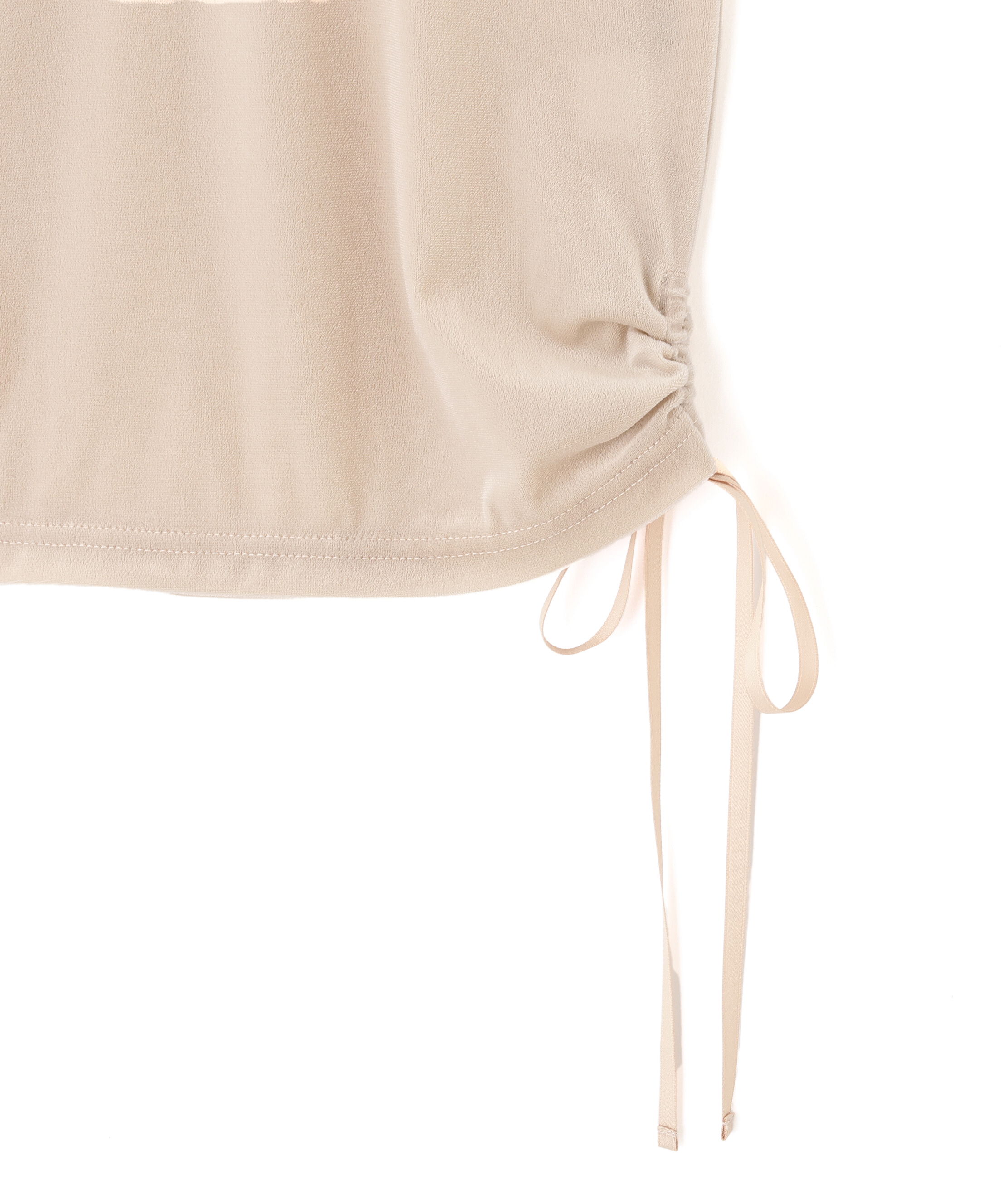  「ベロアコンパクトTシャツ」|Tシャツ・カットソー|