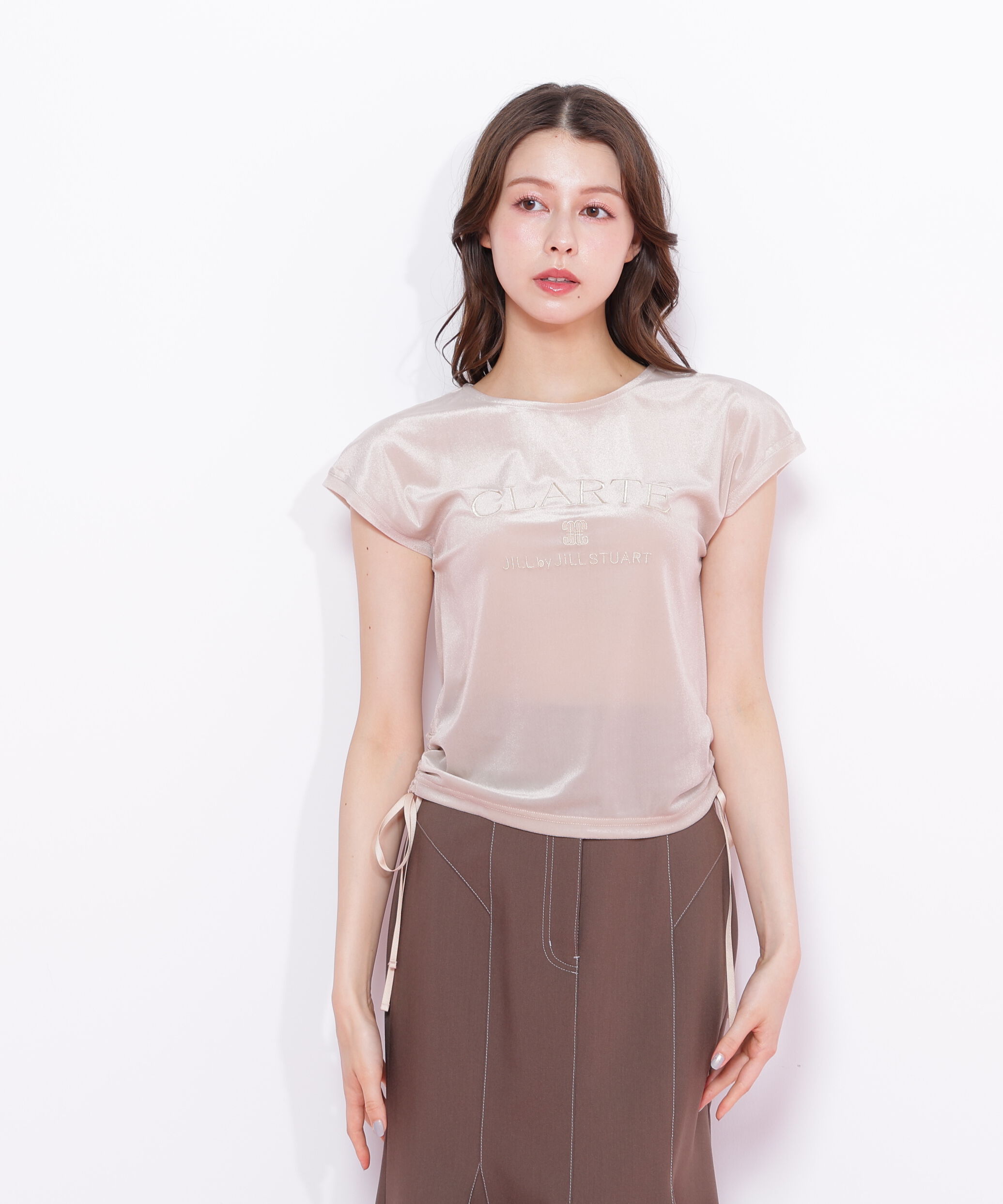  「ベロアコンパクトTシャツ」|Tシャツ・カットソー|