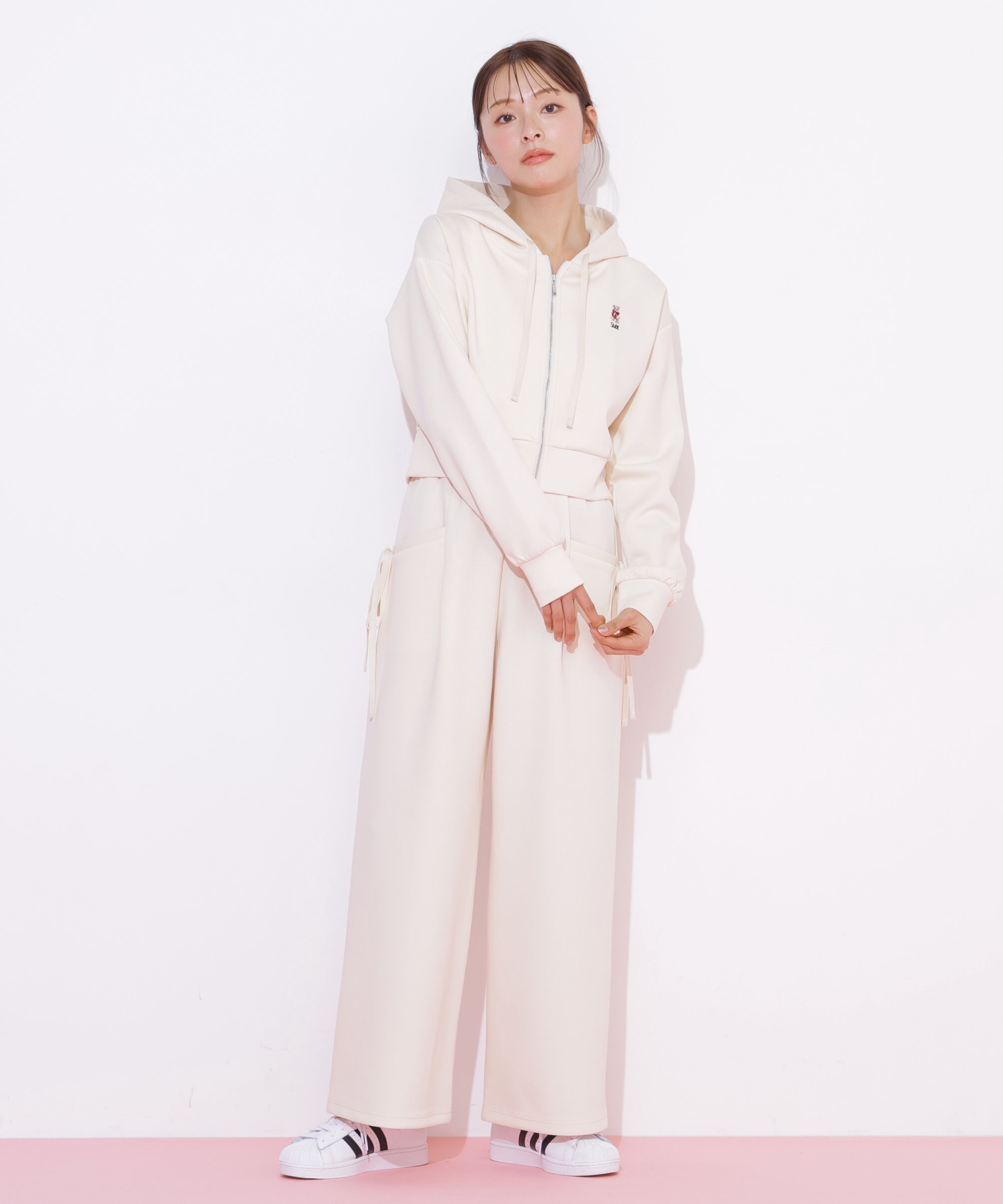  「サイドリボンスウェットパンツ」|その他|