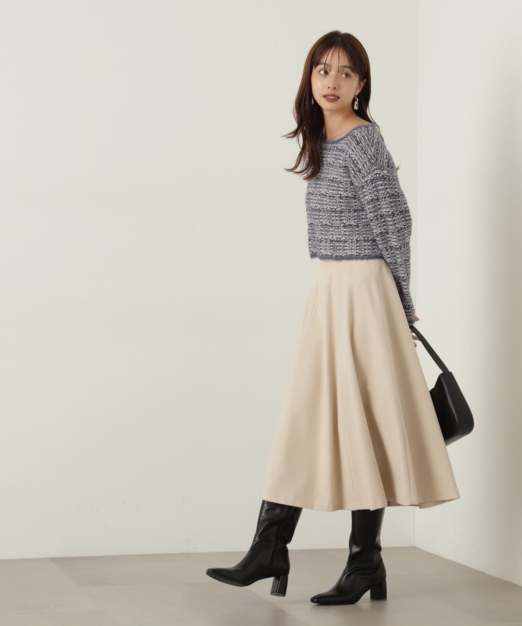 PROPORTION BODY DRESSING「ソフトタッチフレアスカート」|スカート|